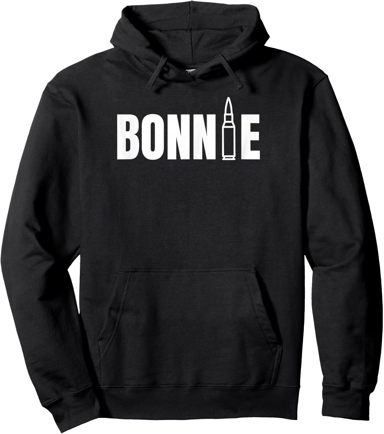 Bonnie & Clyde & Her Matching Couples Hoodie - Hoodie | Black