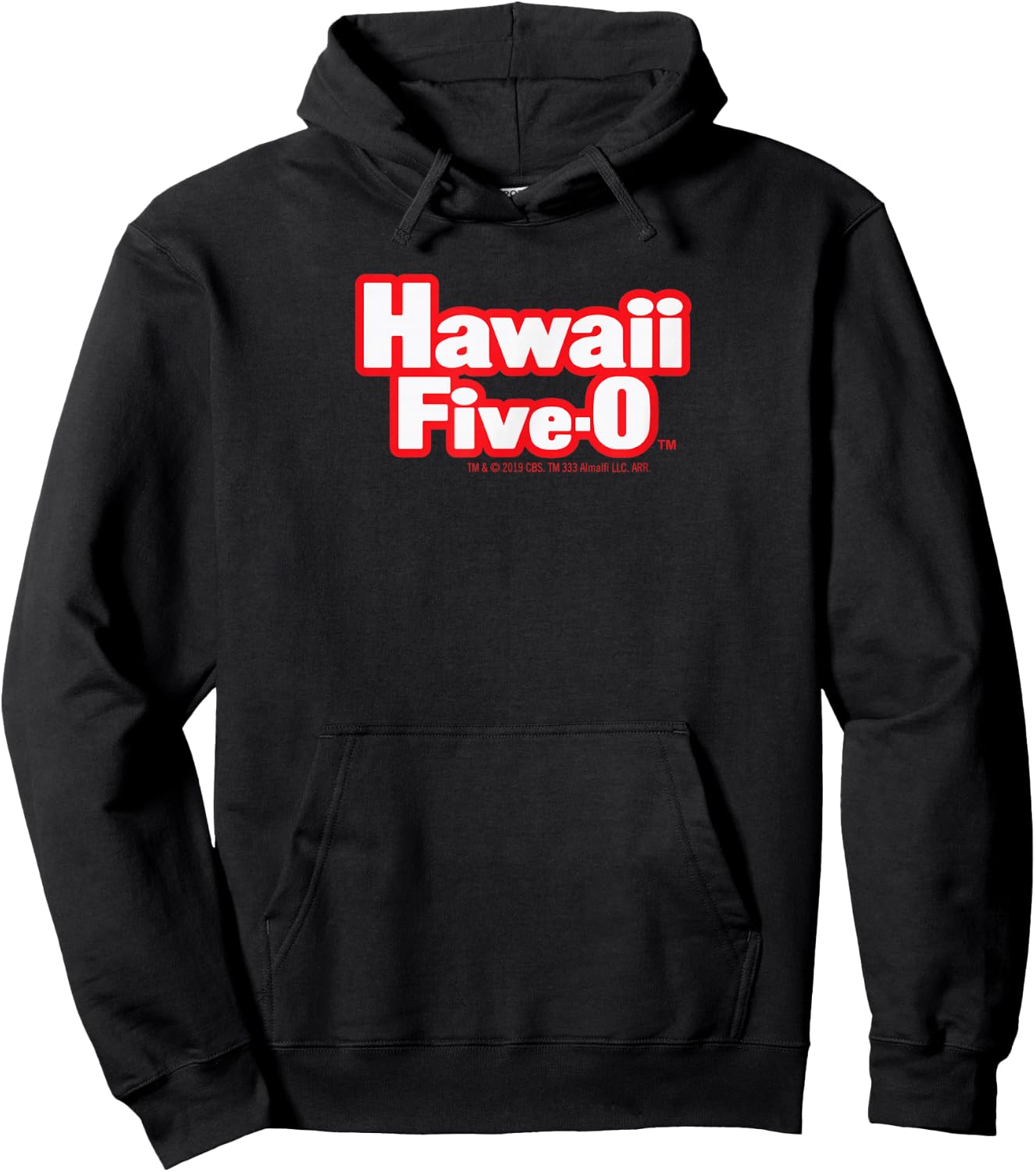 Hawaii Five-0 Retro Logo Hoodie - Hoodie | Black