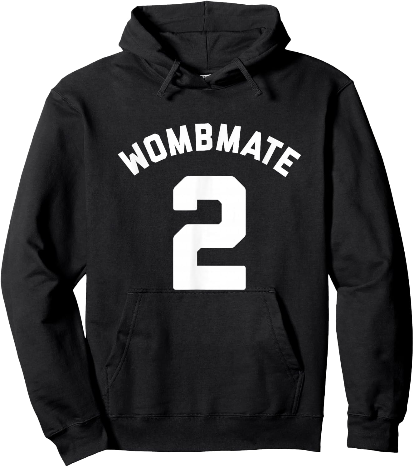 Wombmate 2 - Funny Twin / Triplet / Quadruplet Matching Hoodie - Hoodie | Black