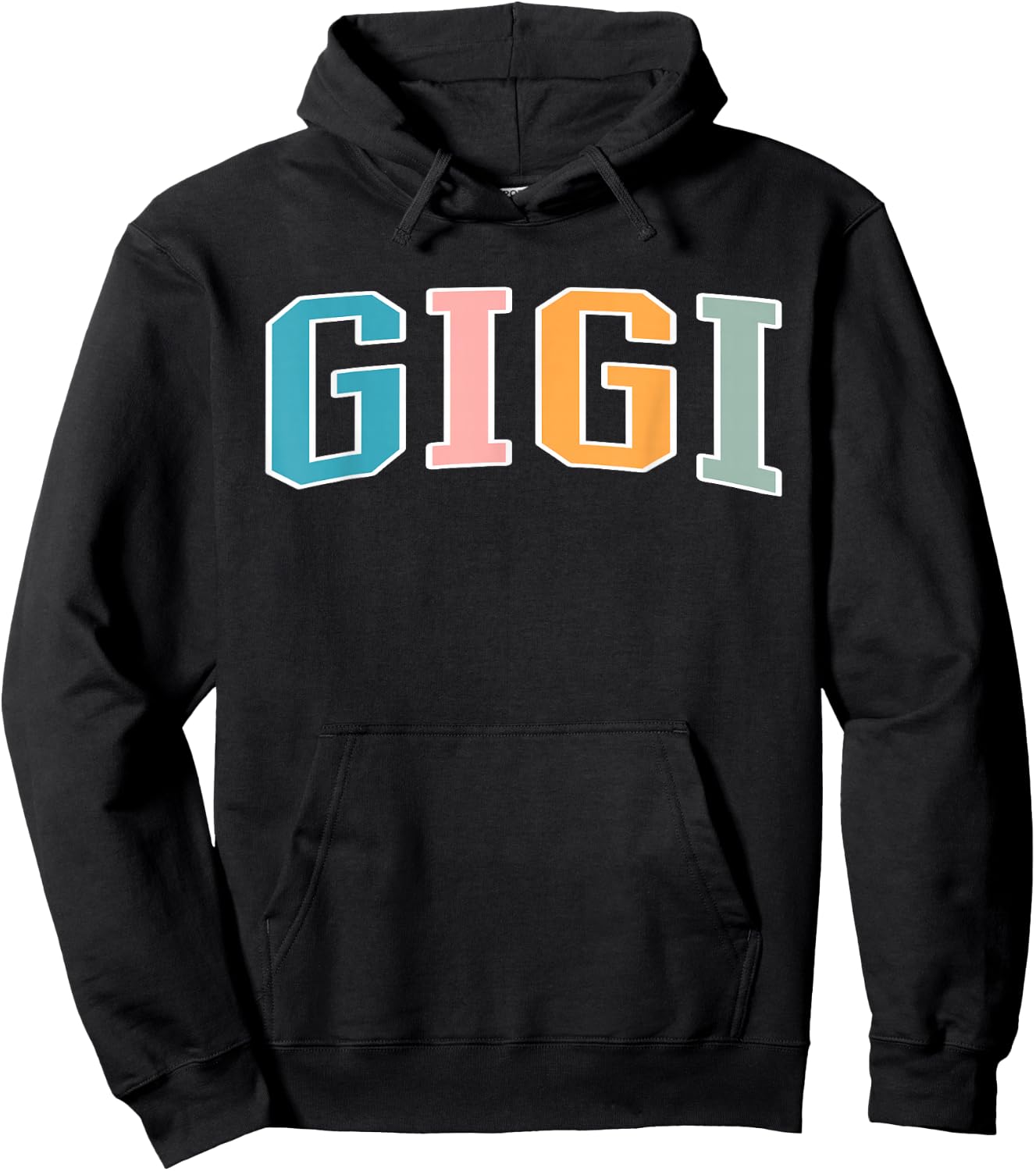 Gigi for Grandma Grandmother Announcement Mothers Day Hoodie - Hoodie | Black