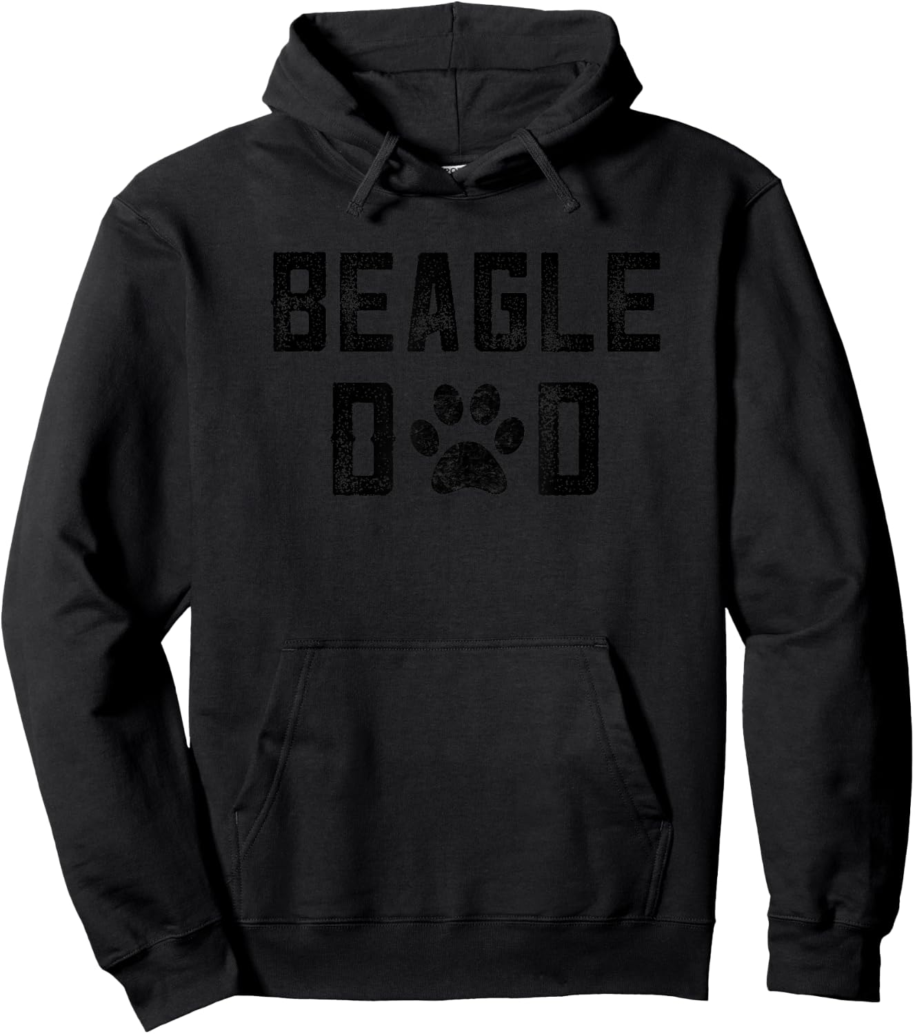 Beagle Dad Men I Love My Beagle Lover Beagle Owner Rescue Hoodie - Hoodie | Black