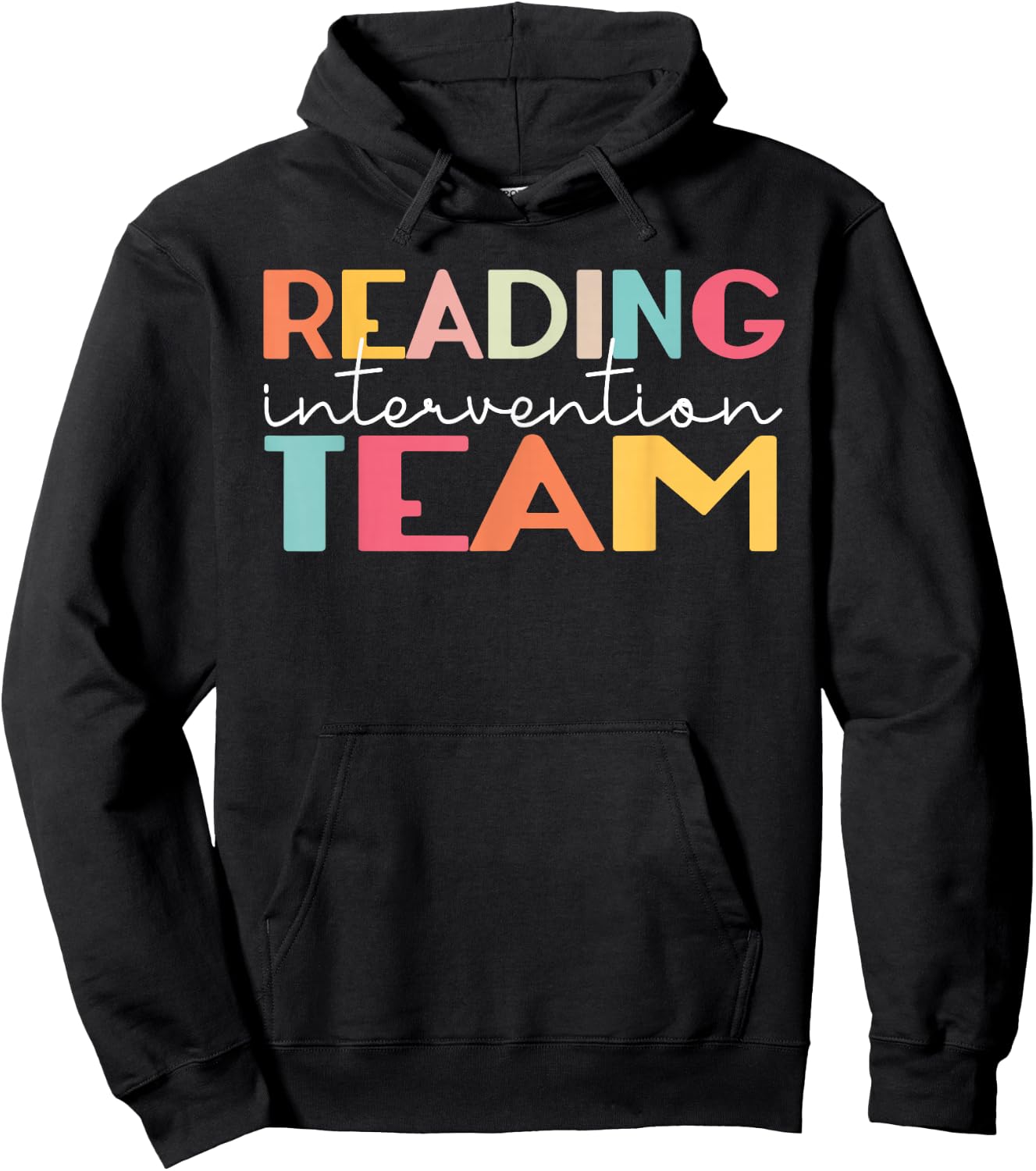 Reading Intervention Team Bookworm Librarian Reader Hoodie - Hoodie | Black