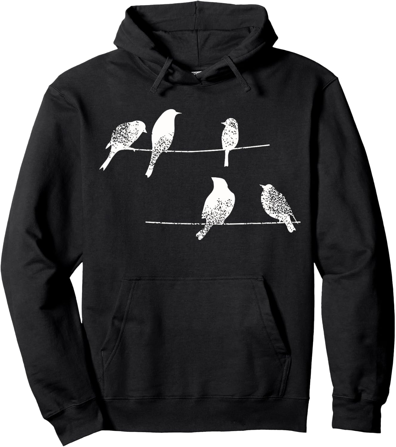 Birds On A Branch - Birding Funny Bird Watching Bird Watcher Hoodie - Hoodie | Black