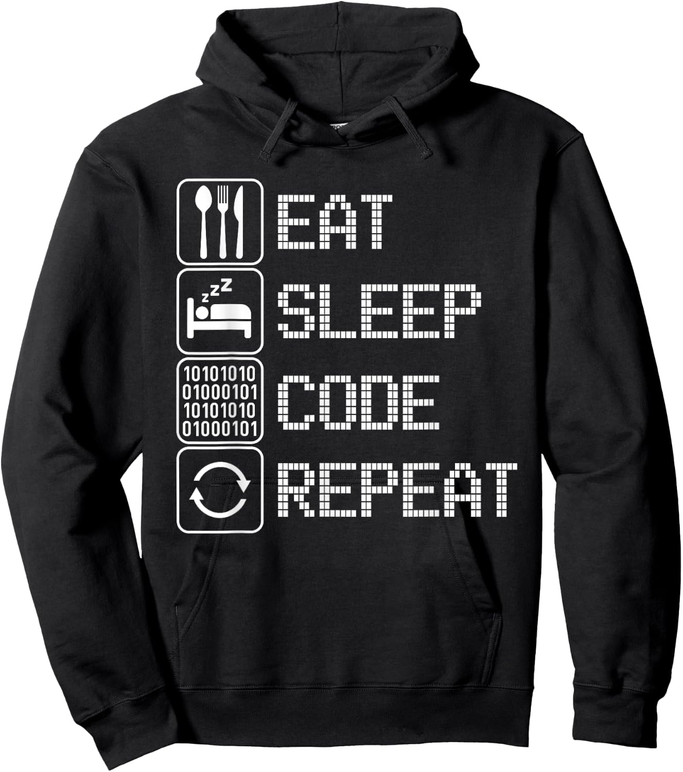 Code Funny Software Dev Hoodie - Hoodie | Black