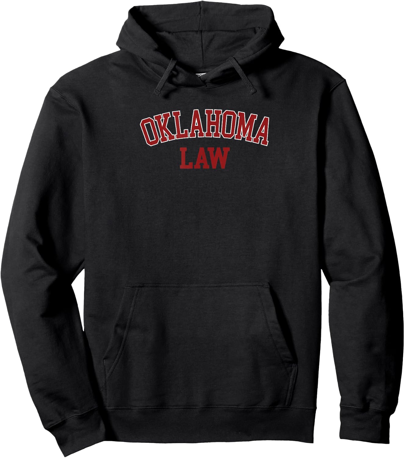 Oklahoma Law Hoodie - Hoodie | Black