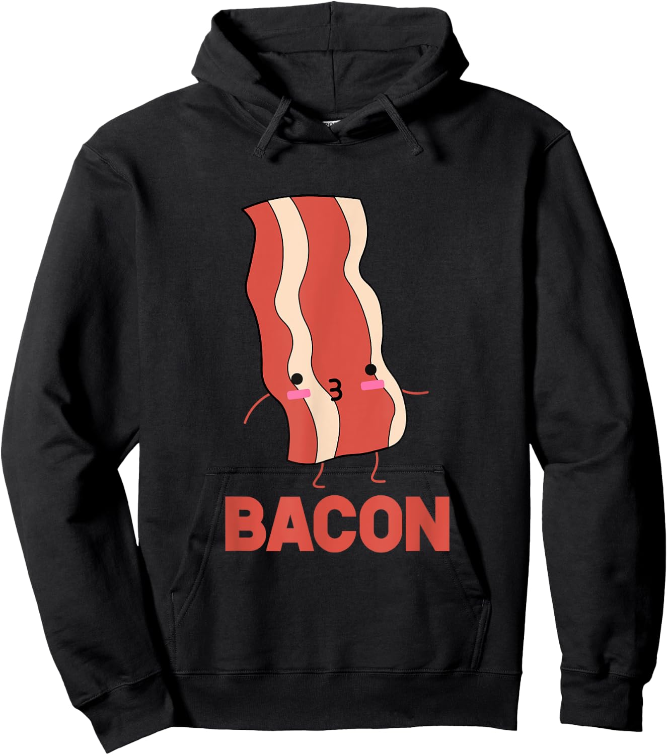 Bacon and Egg Cute Matching Couples Valentines Day Shirt Hoodie - Hoodie | Black