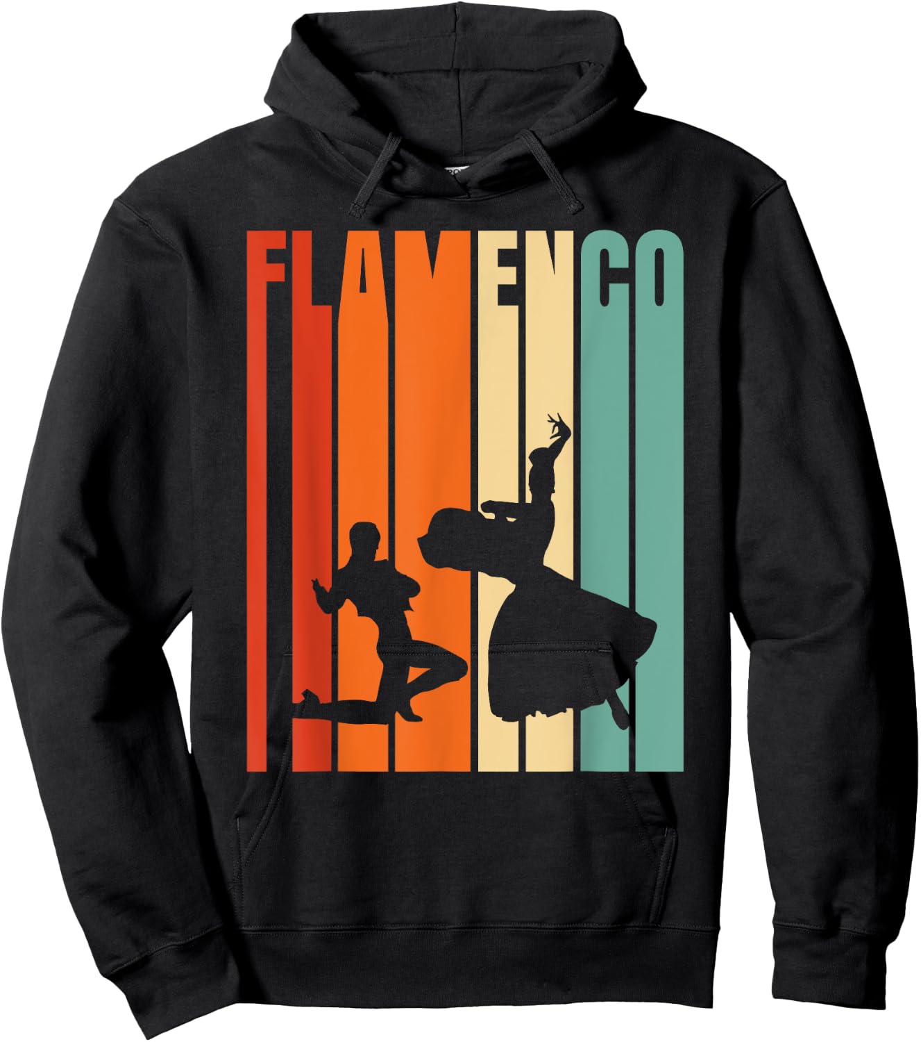 Flamenco Dancer Spanish Music Hoodie - Hoodie | Black
