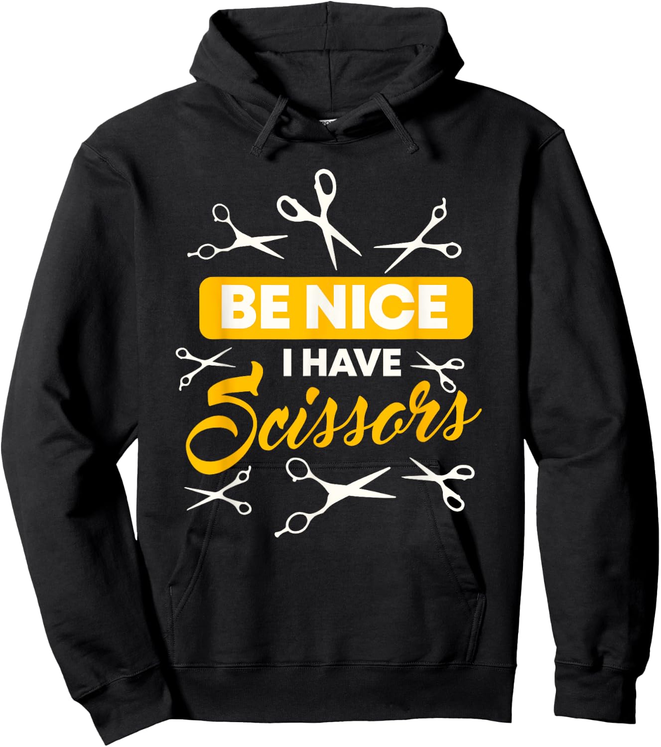Hairdresser Hairstylist Apparel Women's Graphic - Black, Small Hoodie - Hoodie | Black