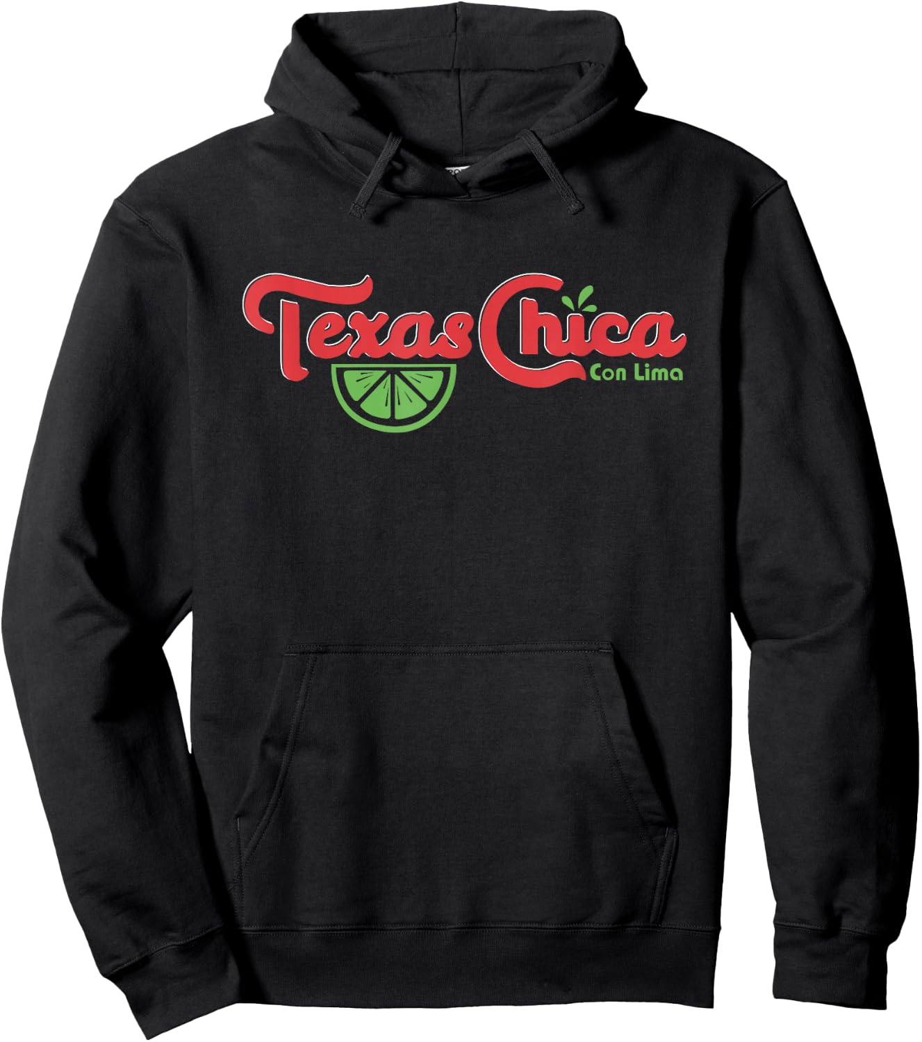 Women Texas Chica Latina Graphic 1 Proud Vintage Texas Pride Hoodie - Hoodie | Black