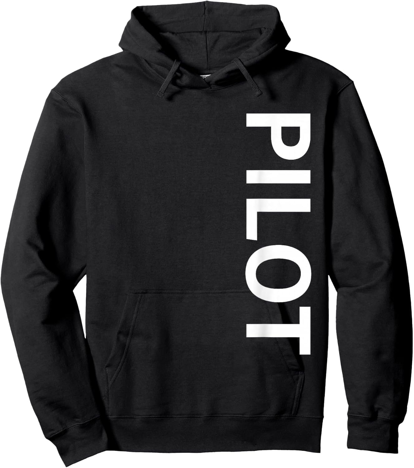 Pilot Vertical Hoodie - Hoodie | Black