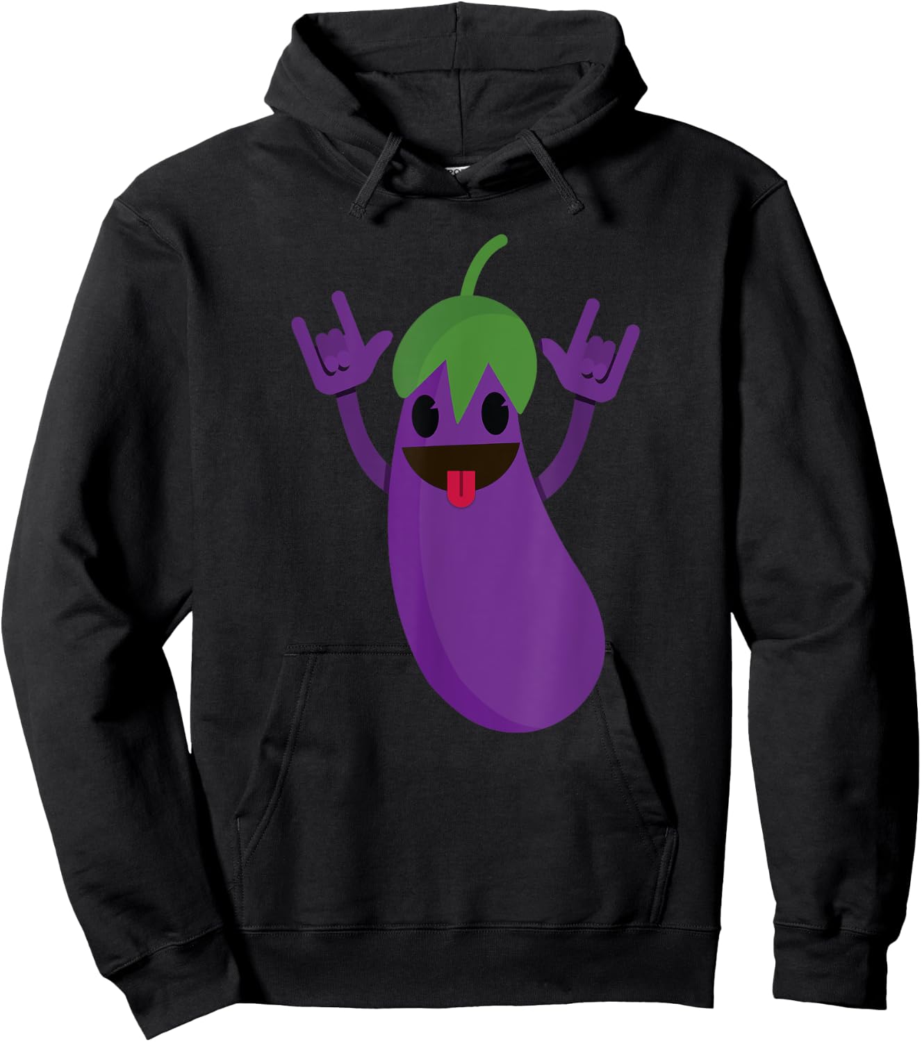 Dancing Eggplant Funny Dance Fruit Dancer Gift Hoodie - Hoodie | Black