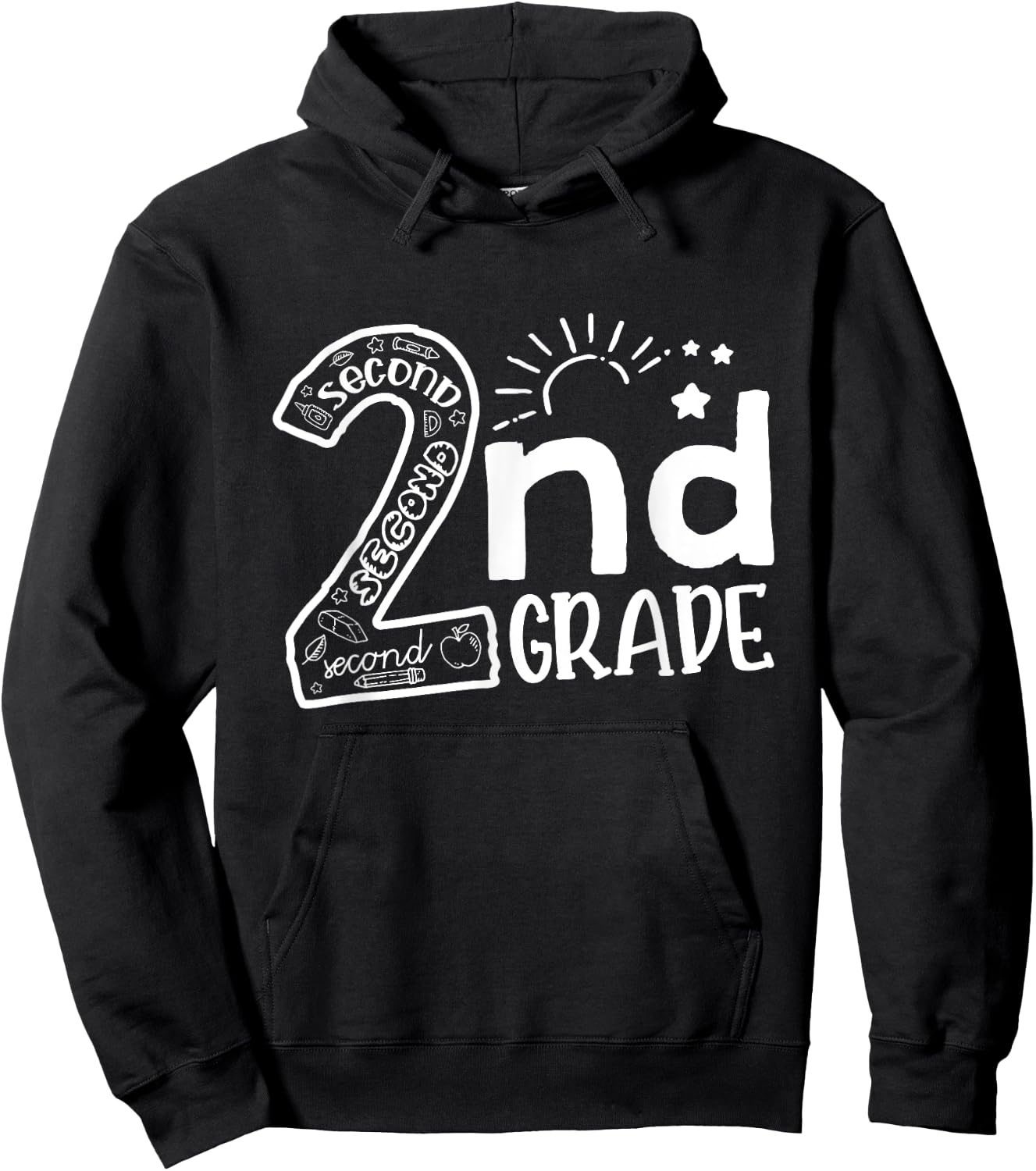 Hello On To 2nd Grade Teachers Boys and Team Secound Grade Hoodie - Hoodie | Black