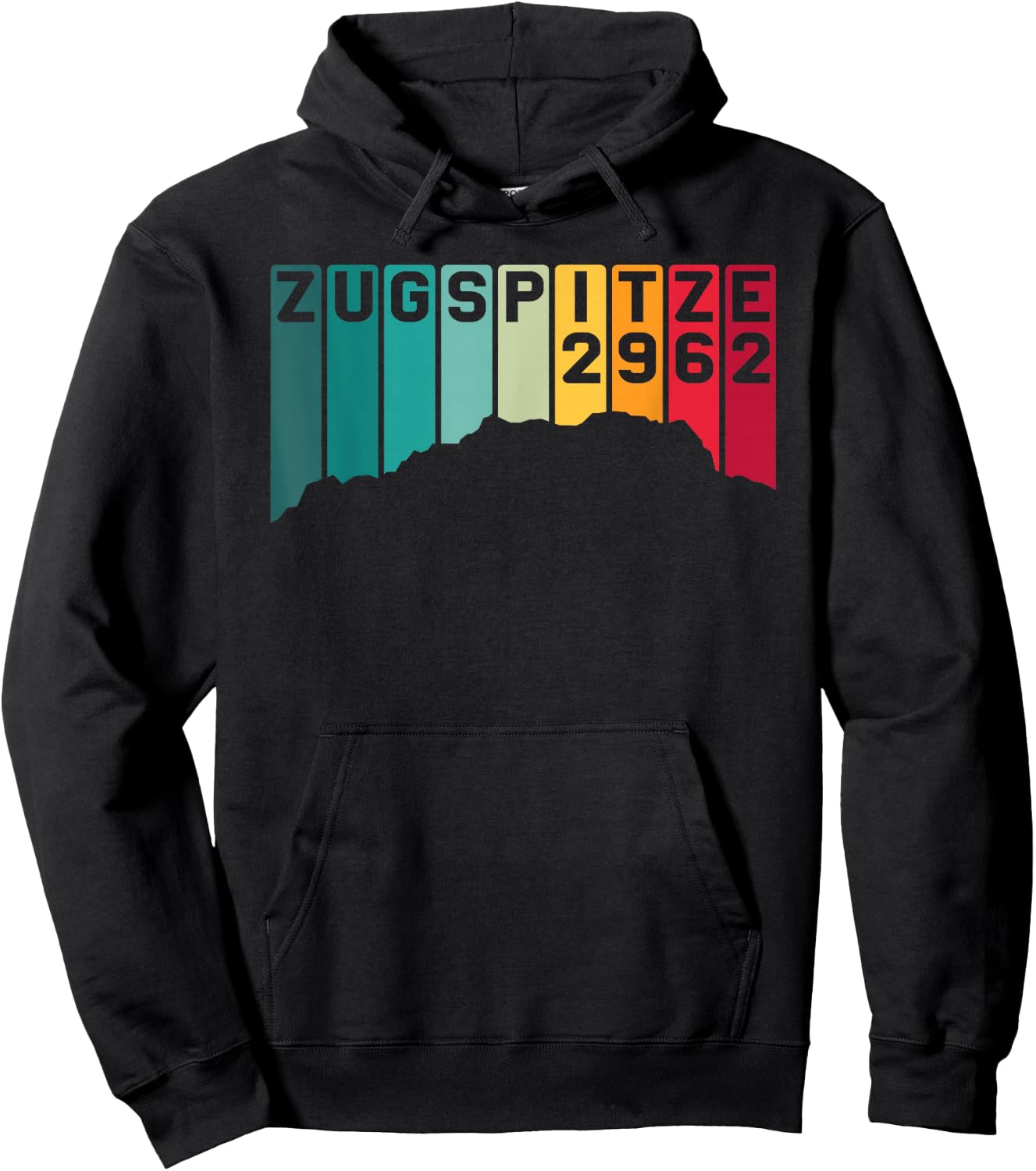 Zugspitze Garmisch Bayern Germany Mountain Hiking Souvenir Hoodie - Hoodie | Black