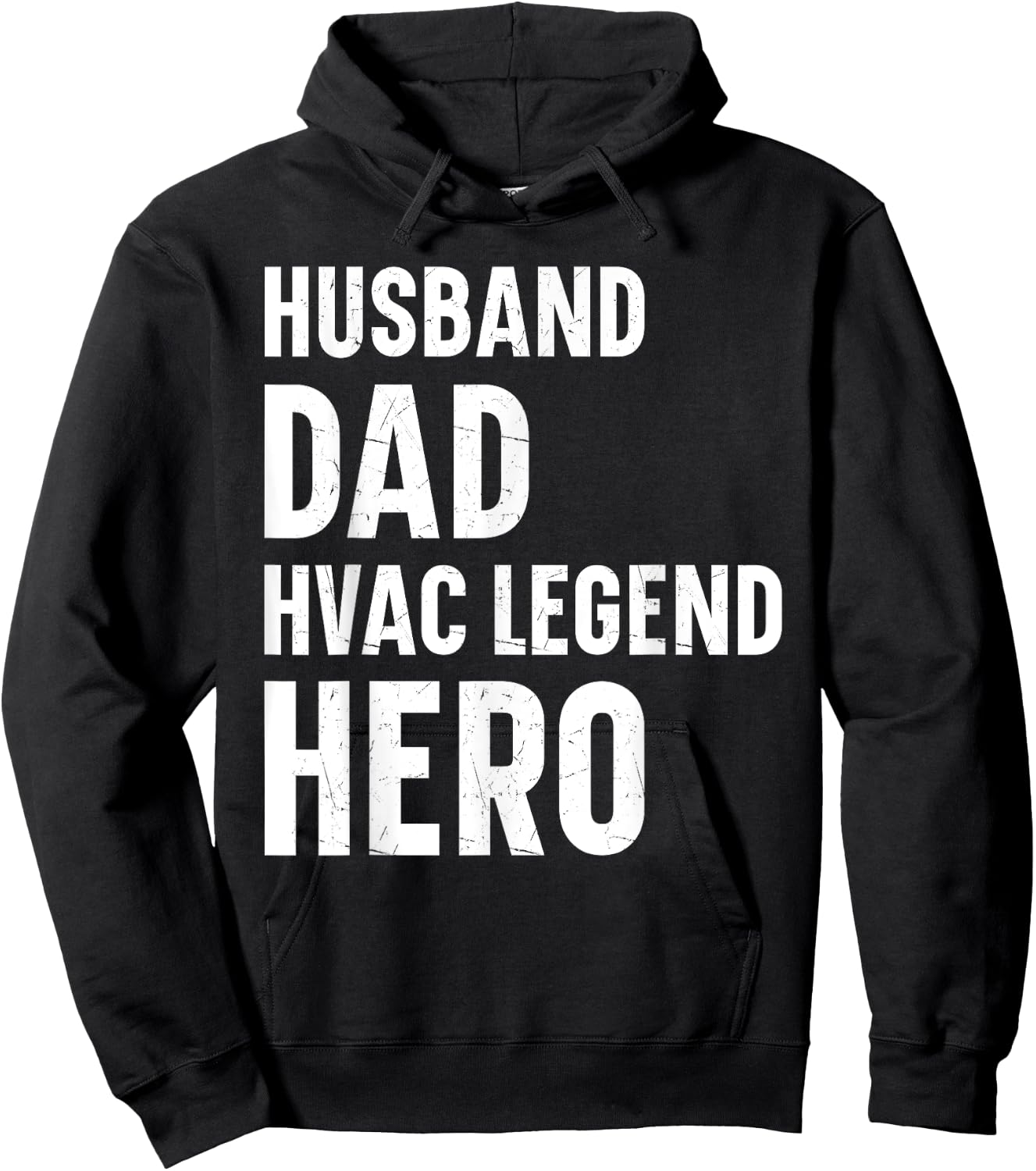 HVAC Mechanic Dad AC Repairman HVAC Engineer HVAC Technician Hoodie - Hoodie | Black