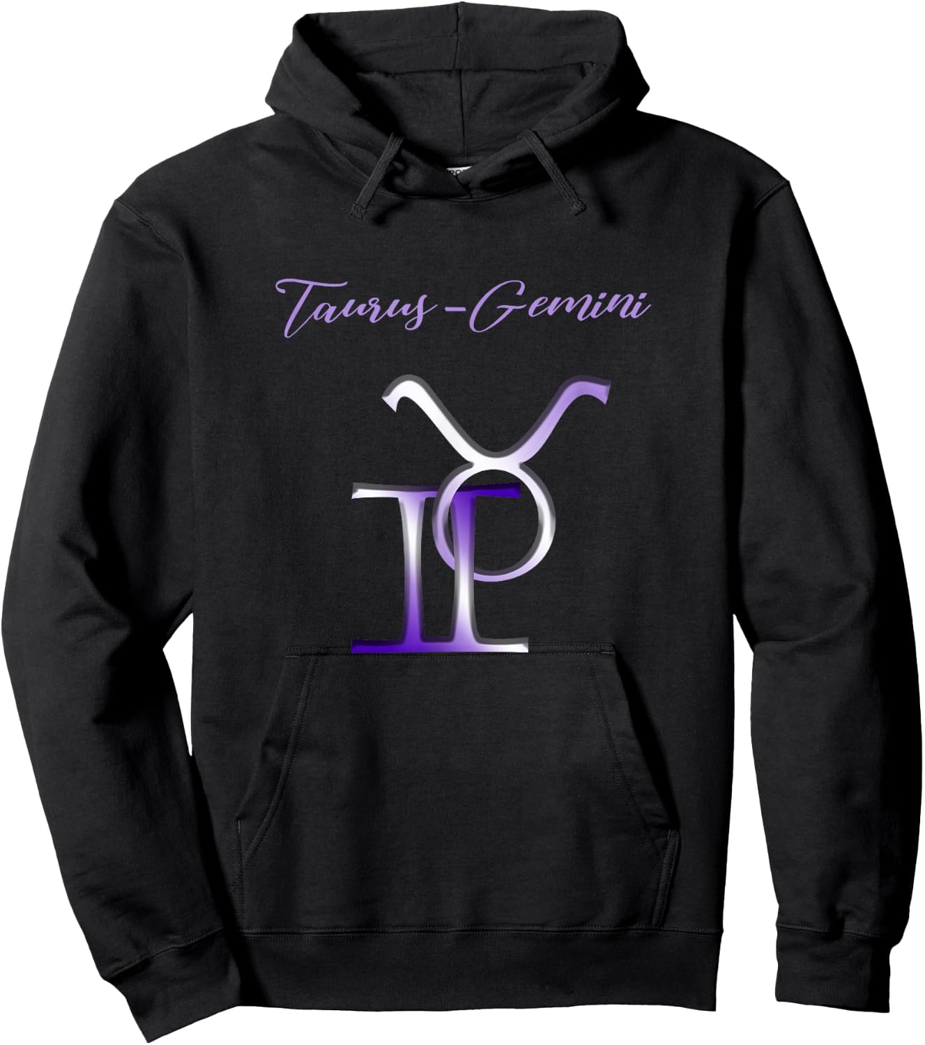 Taurus Gemini Cusp Zodiac Horoscope Hoodie - Hoodie | Black