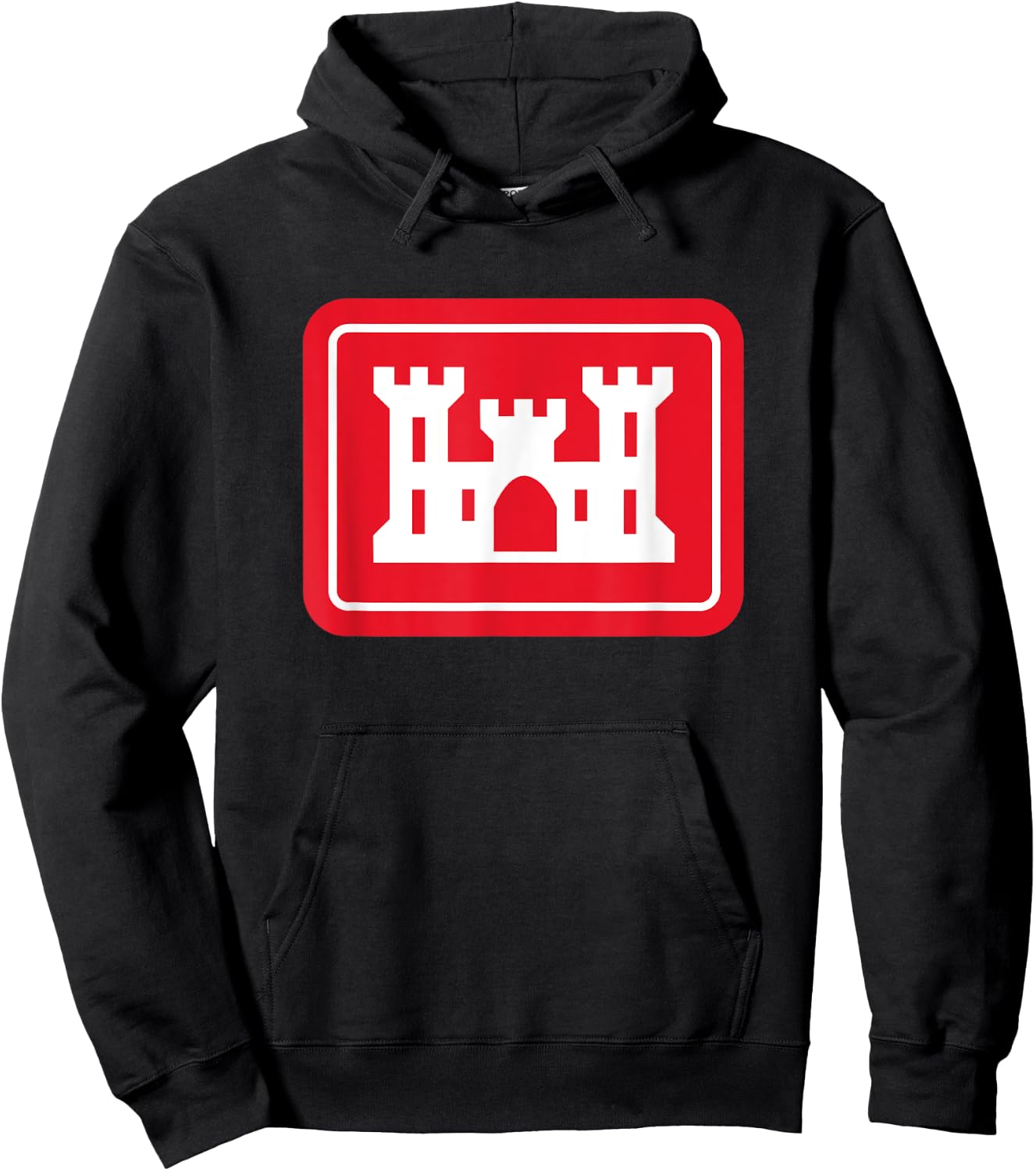 United States Army Corps of Engineers DOD Military Veteran Hoodie - Hoodie | Black