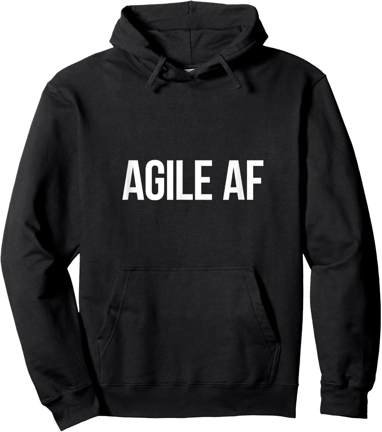 Agile AF for Scrum Masters and Agile Development Hoodie - Hoodie | Black