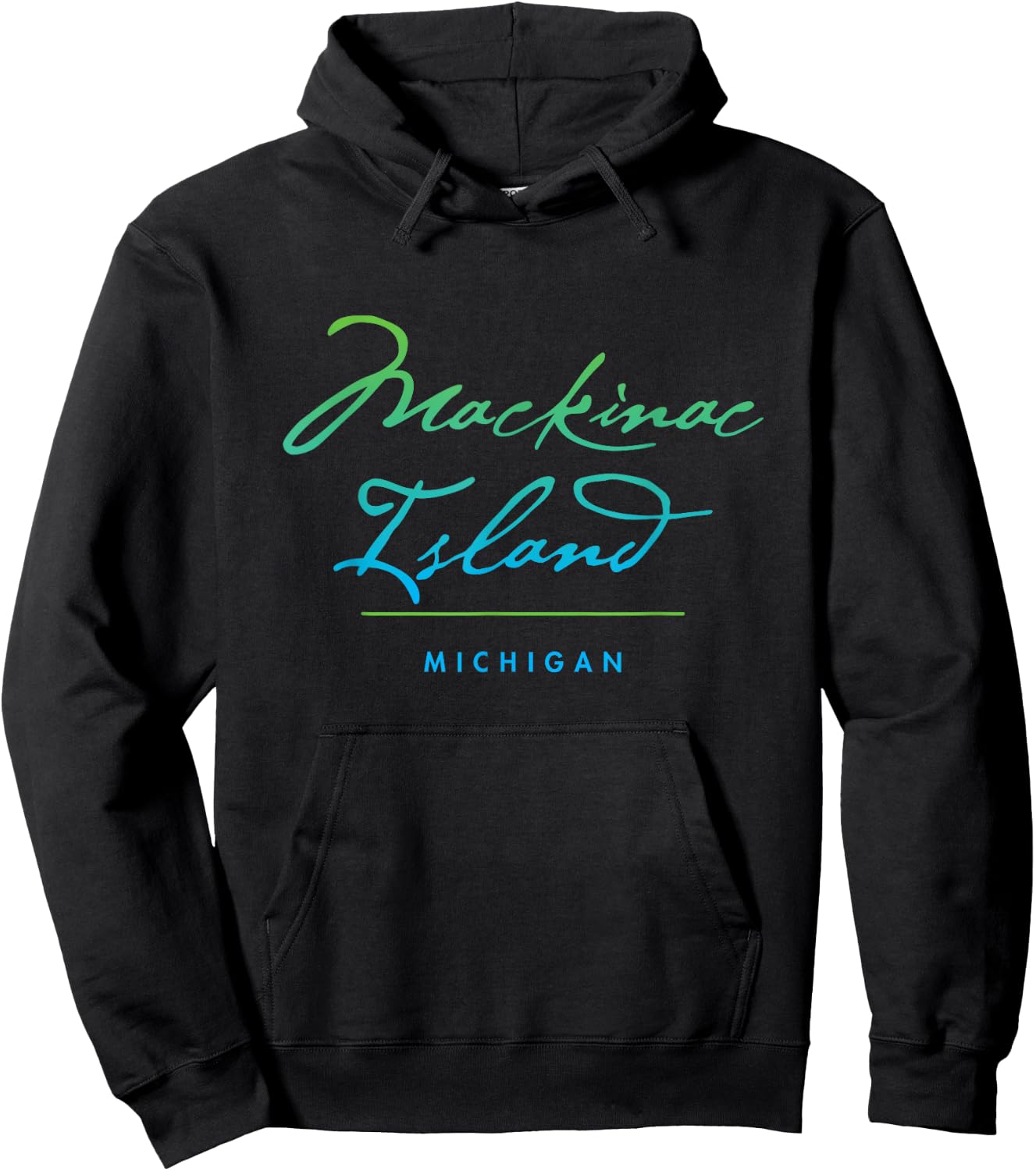 Mackinac Island Michigan Hoodie - Hoodie | Black