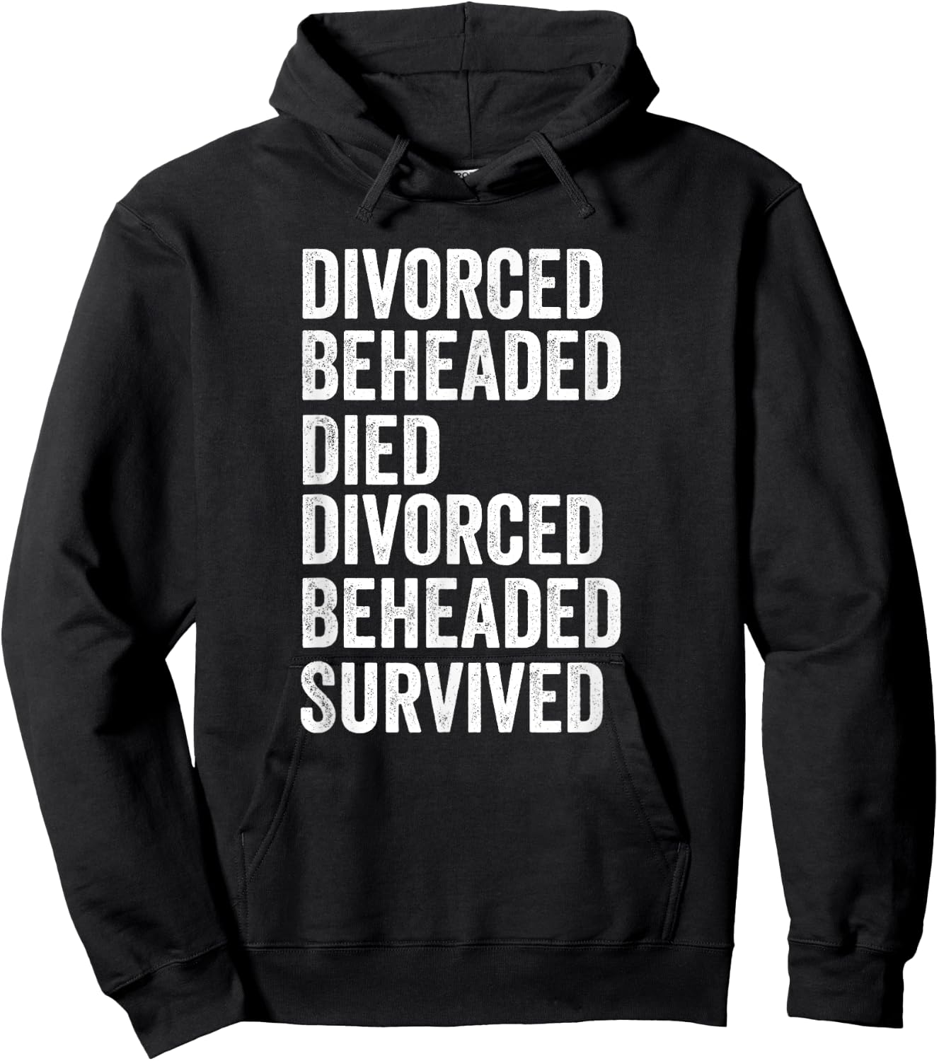 The fate of the six queens of Henry VIII Gift Hoodie - Hoodie | Black