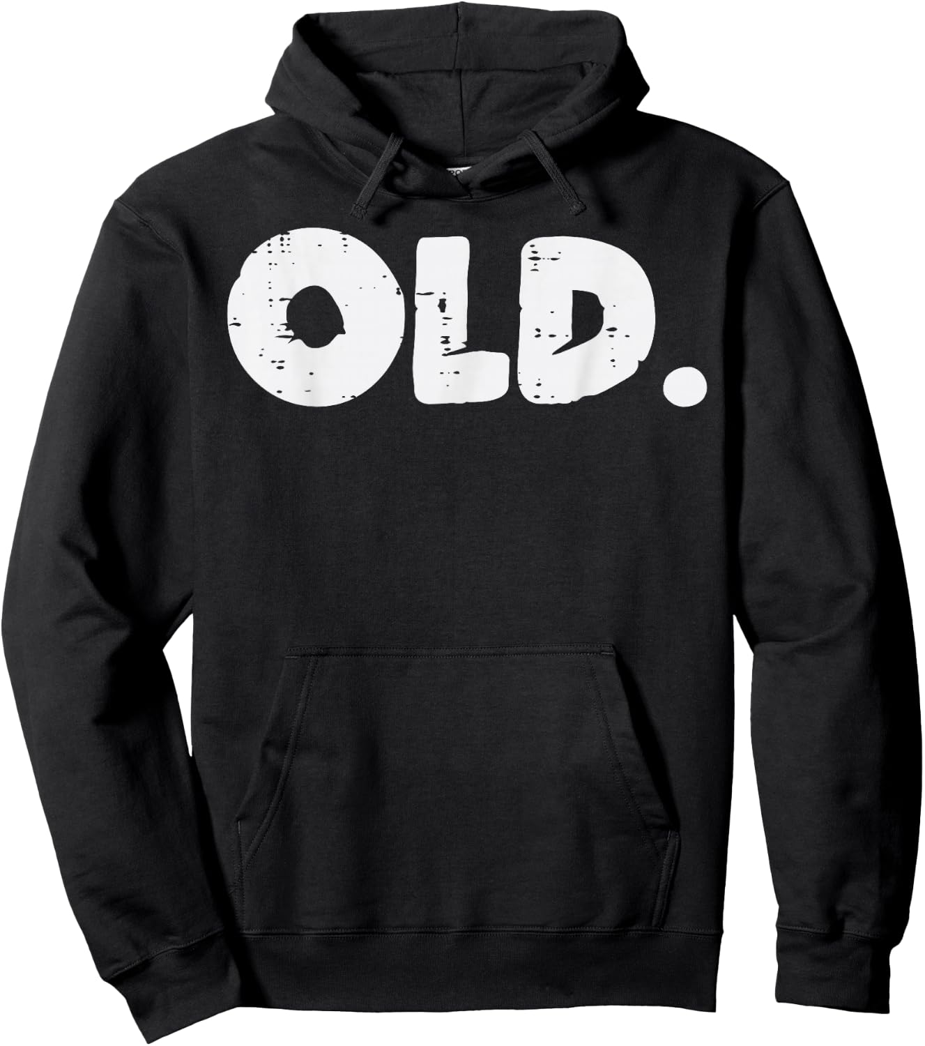 OLD Funny 40th 50th 60th 70th Birthday Bday Party Men Women Hoodie - Hoodie | Black