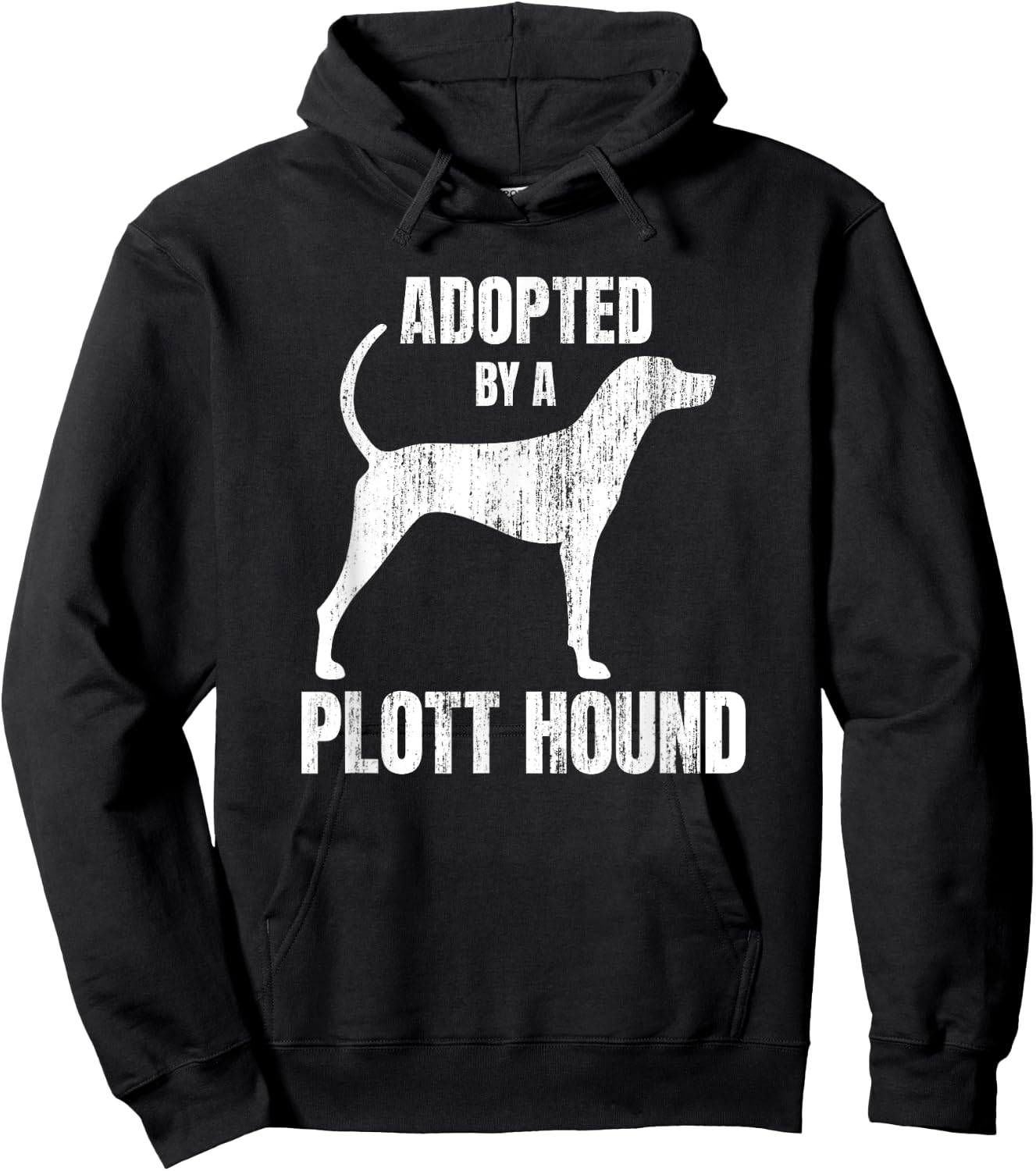 Plott Hound - Funny Dog Lover Women Hoodie - Hoodie | Black