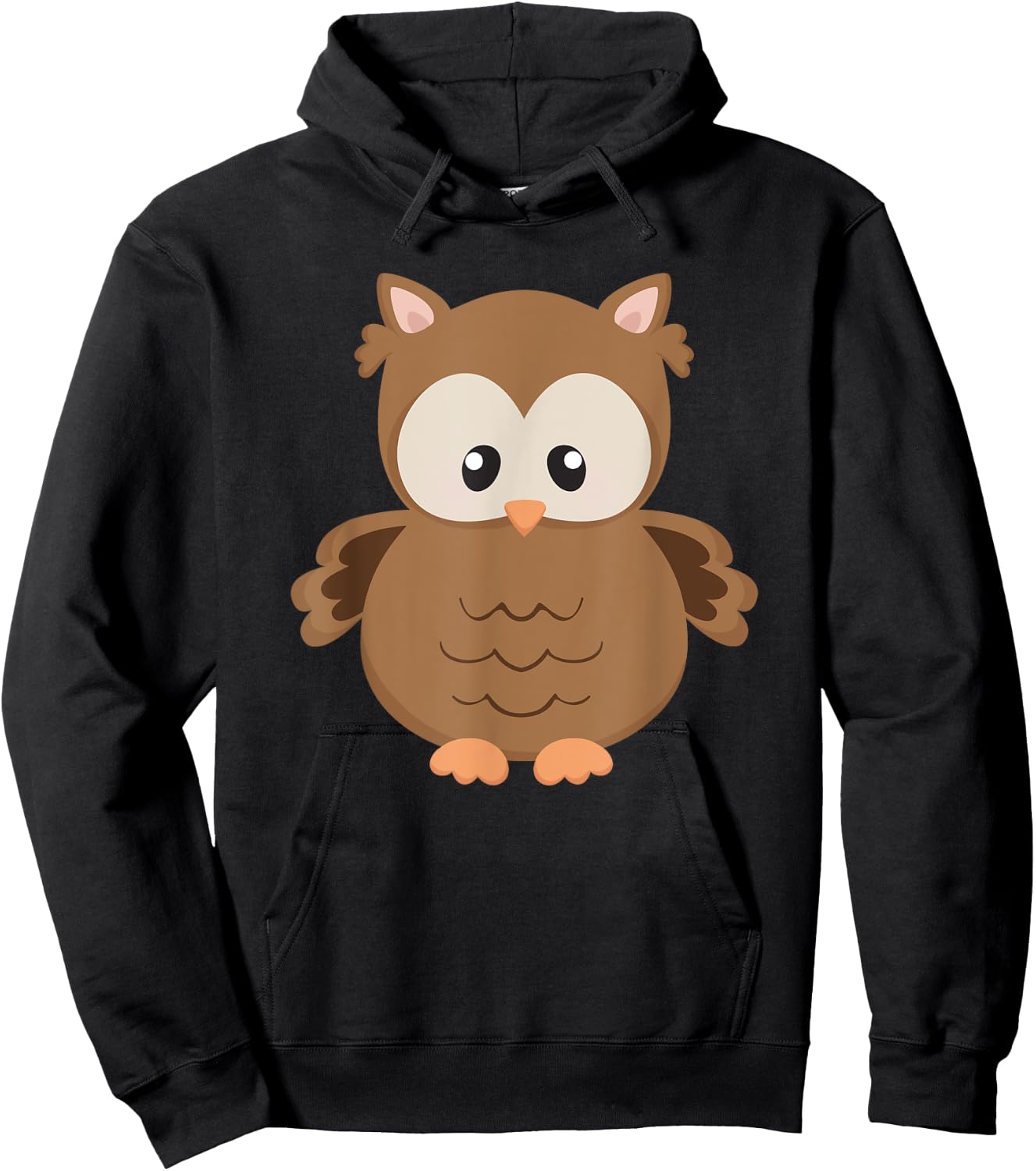 Kids Owl OWLS Owl Shirts For Girls Boys Kids Hoodie - Hoodie | Black