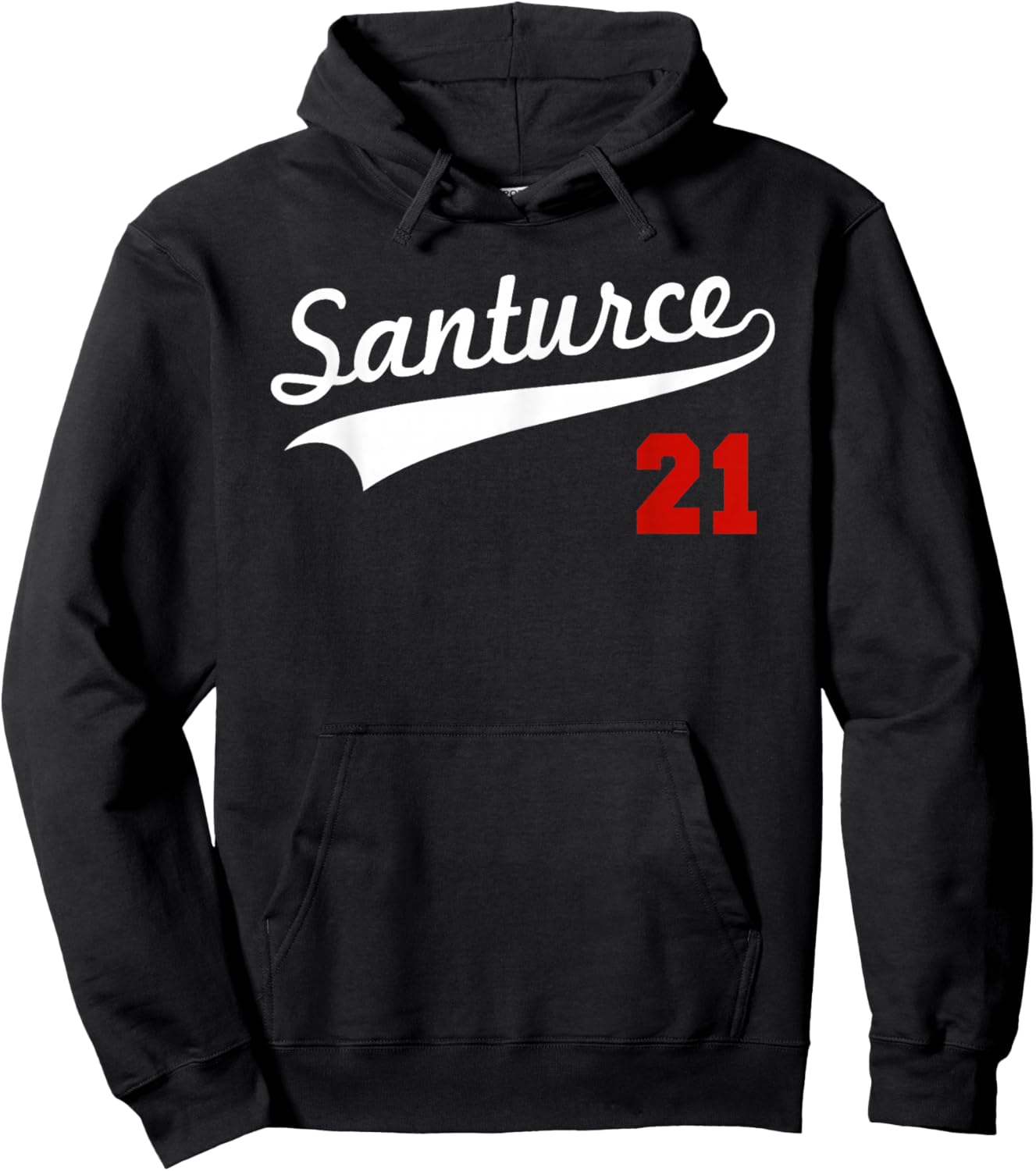 Santurce 21 Puerto Rico Baseball Boricua Men Women Hoodie - Hoodie | Black