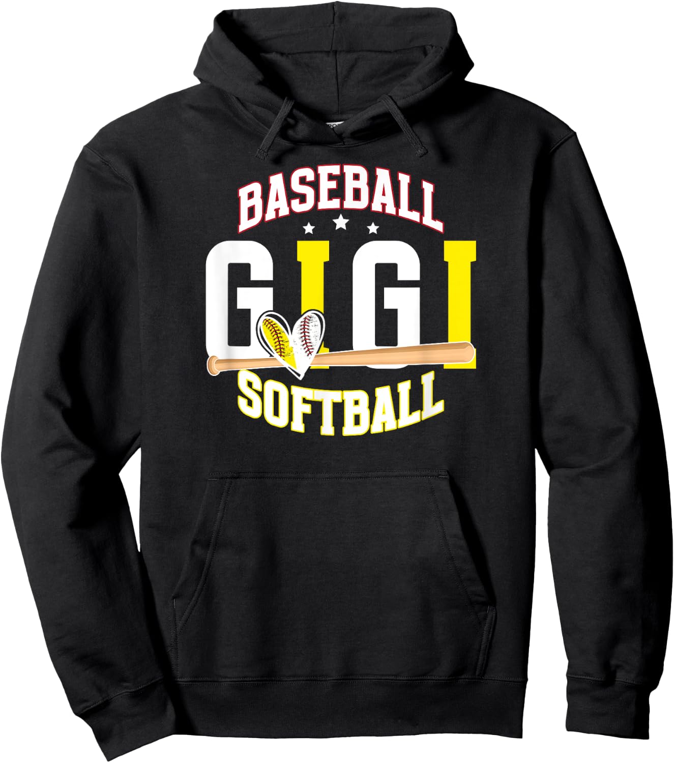 Baseball Softball Gigi Of Softball Baseball Player Hoodie - Hoodie | Black