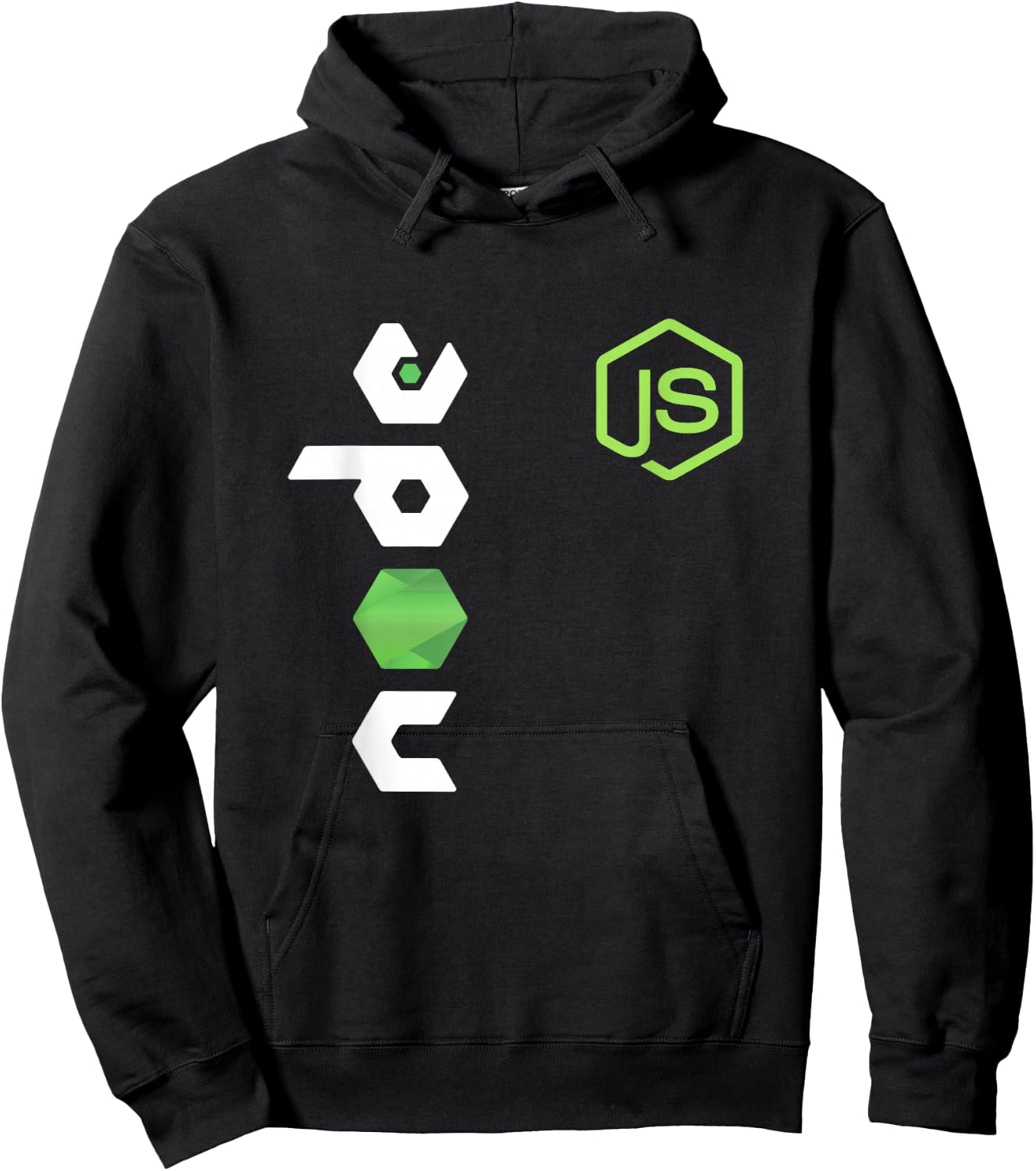 JavaScript Programmer JS Node PC Developers Hoodie - Hoodie | Black