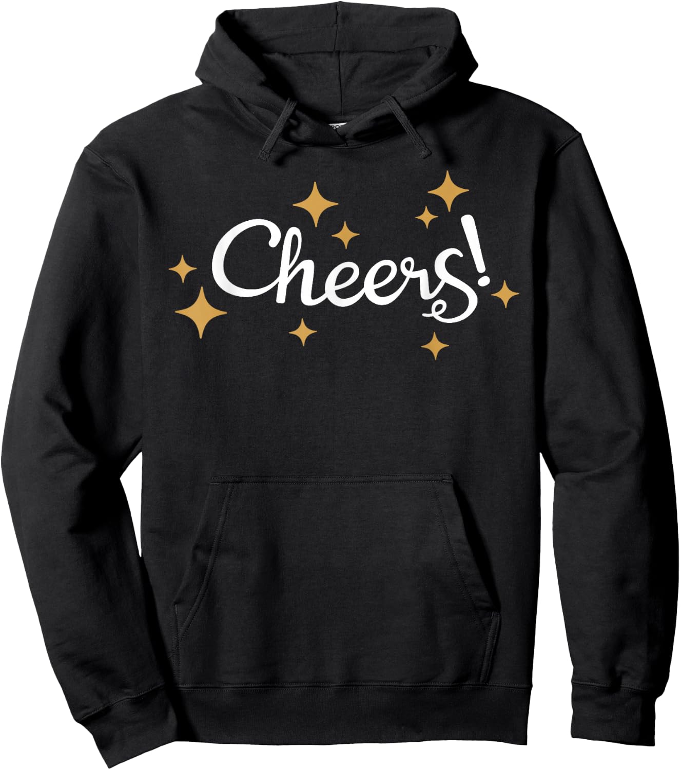 Happy New Years Cheers To A New Year Holidays Celebration Hoodie - Hoodie | Black