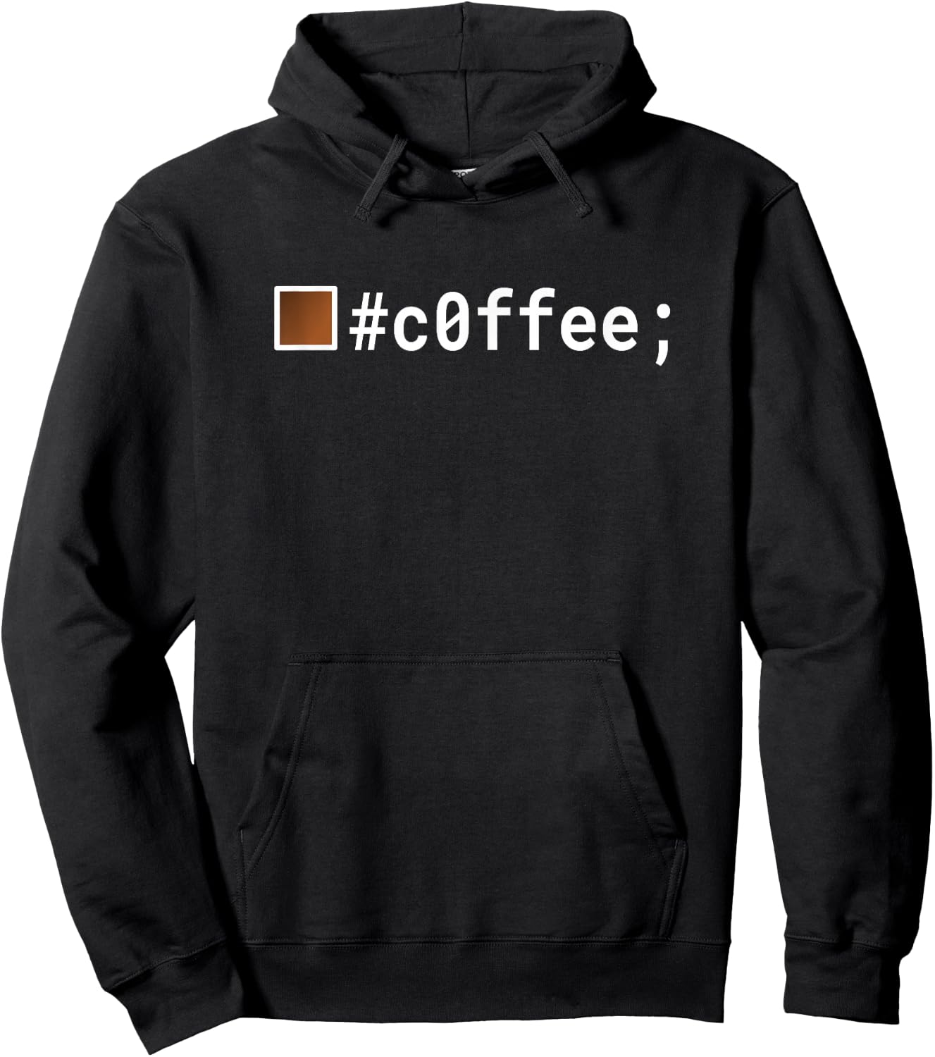 Coffee and Computer Programmer Loves CSS HTML Hoodie - Hoodie | Black