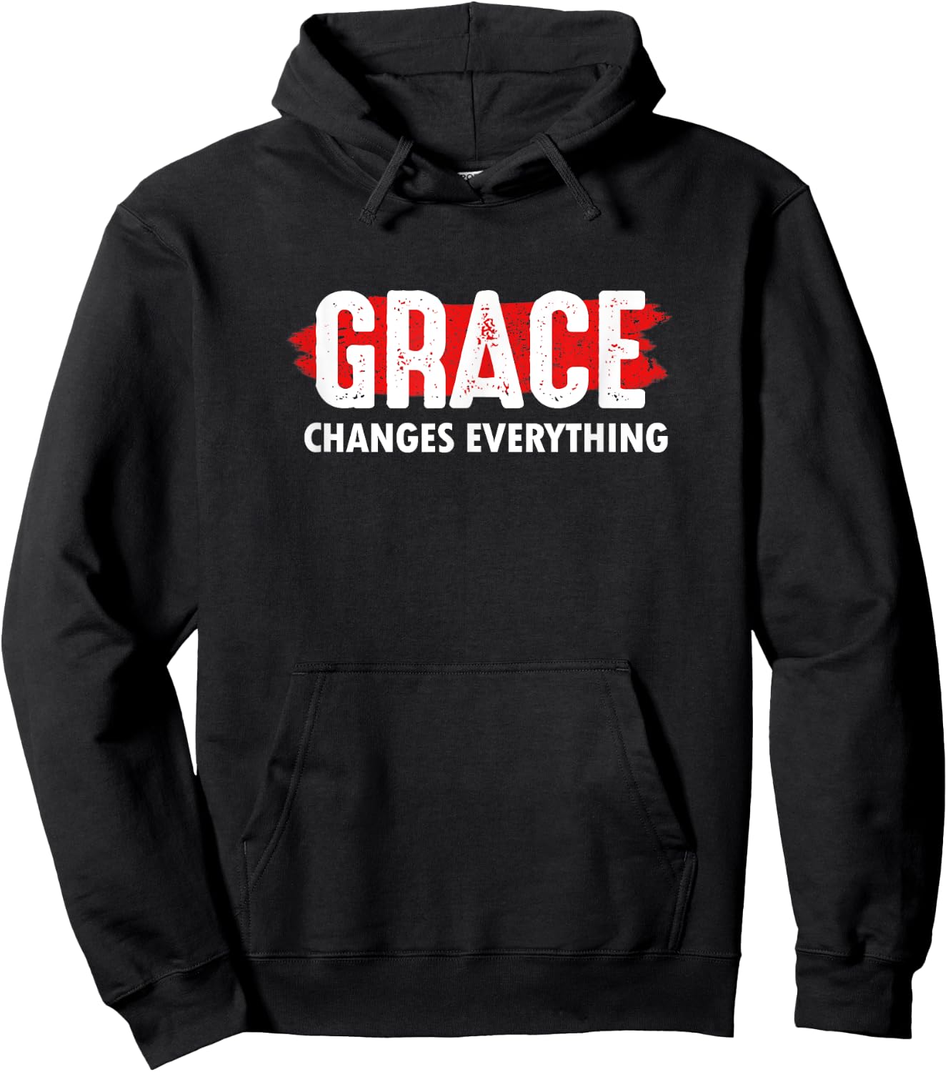 Grace Changes Everything - Jesus Christian God Faith Church Hoodie - Hoodie | Black