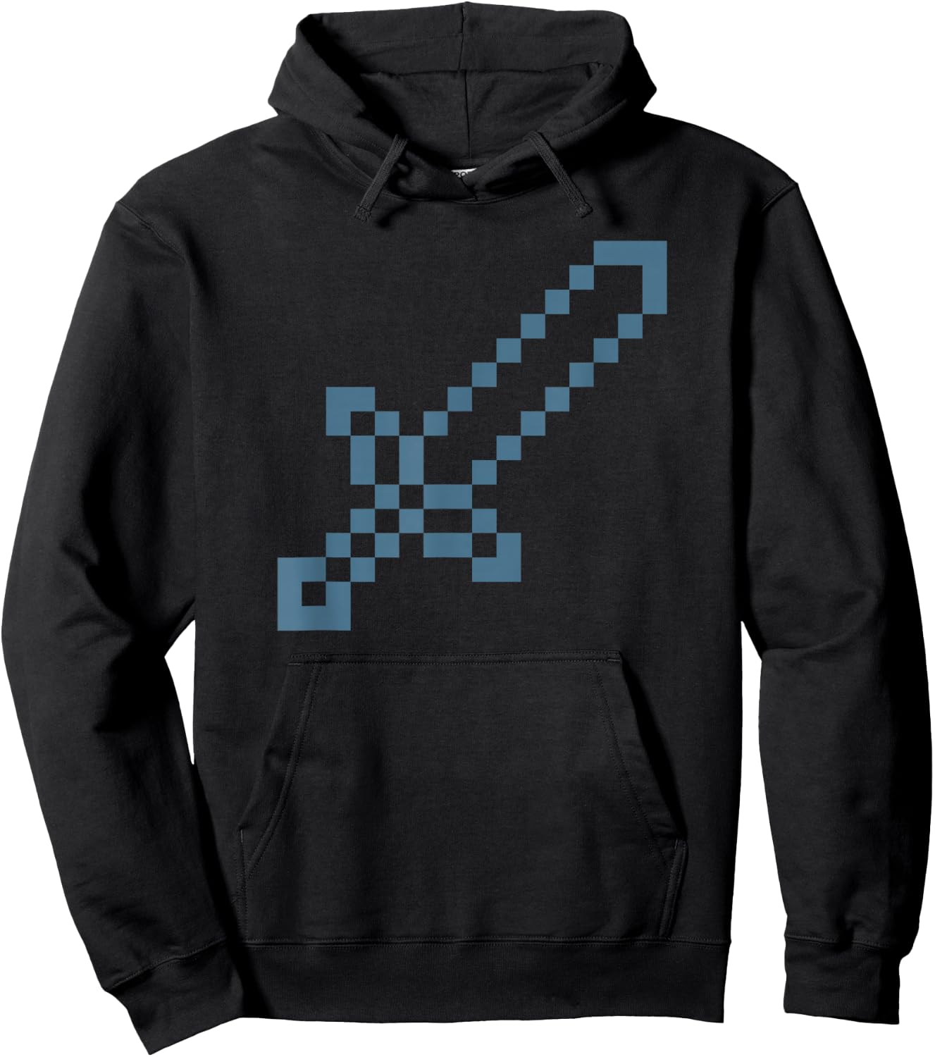 Minecraft Big Sword Icon Hoodie - Hoodie | Black