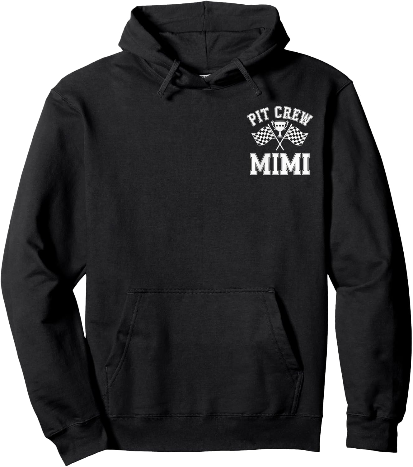 Mimi Pit Crew Race Car Racing Automobile Motorsport Hoodie - Hoodie | Black