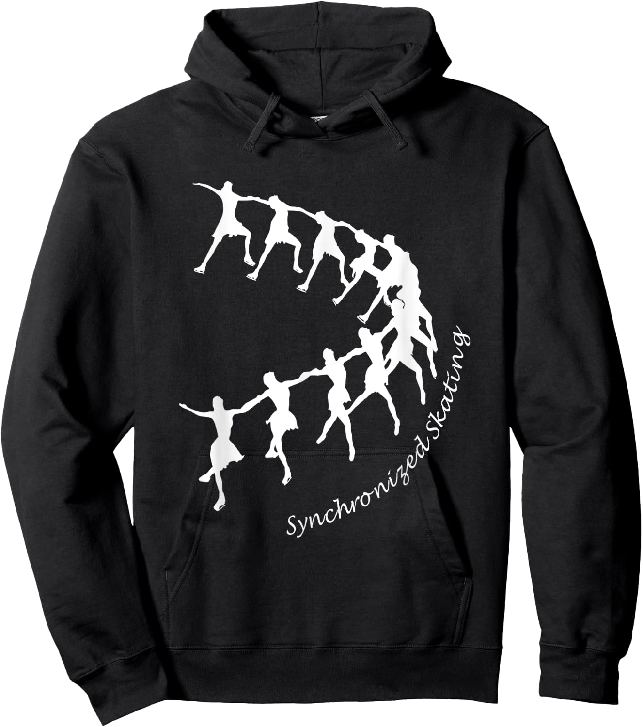 Synchronized Skating Ina Bauer line Hoodie - Hoodie | Black