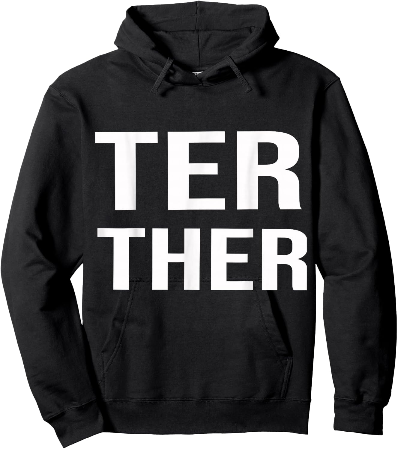 Matching Couples and Best Friends Better Together 2nd Part Hoodie - Hoodie | Black
