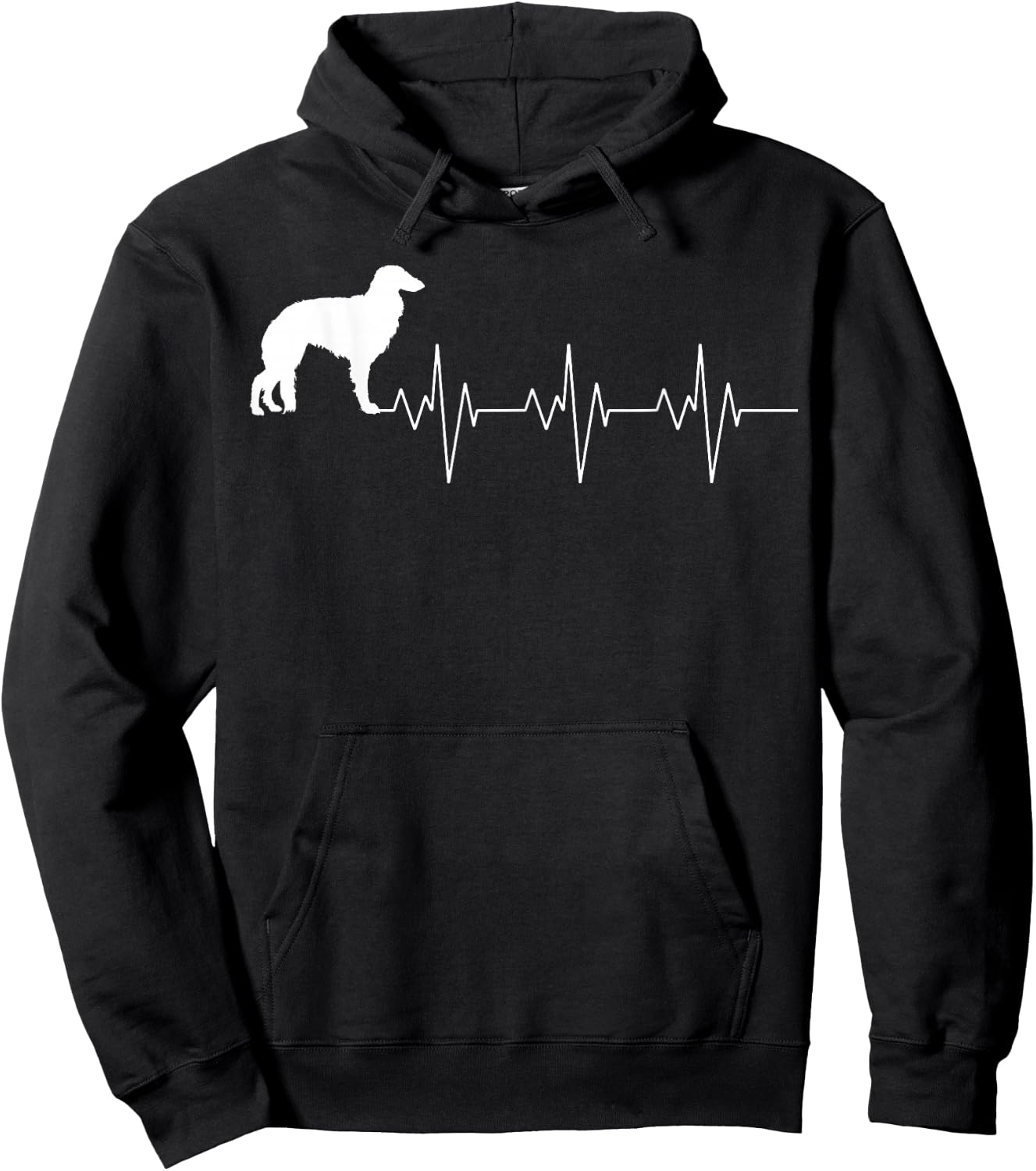Silken Windhound Dog Breed Hoodie - Hoodie | Black