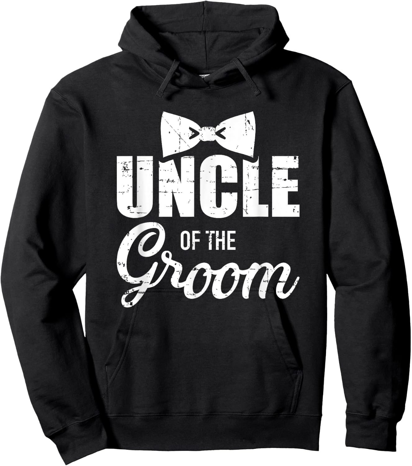 Uncle of the groom for wedding Hoodie - Hoodie | Black