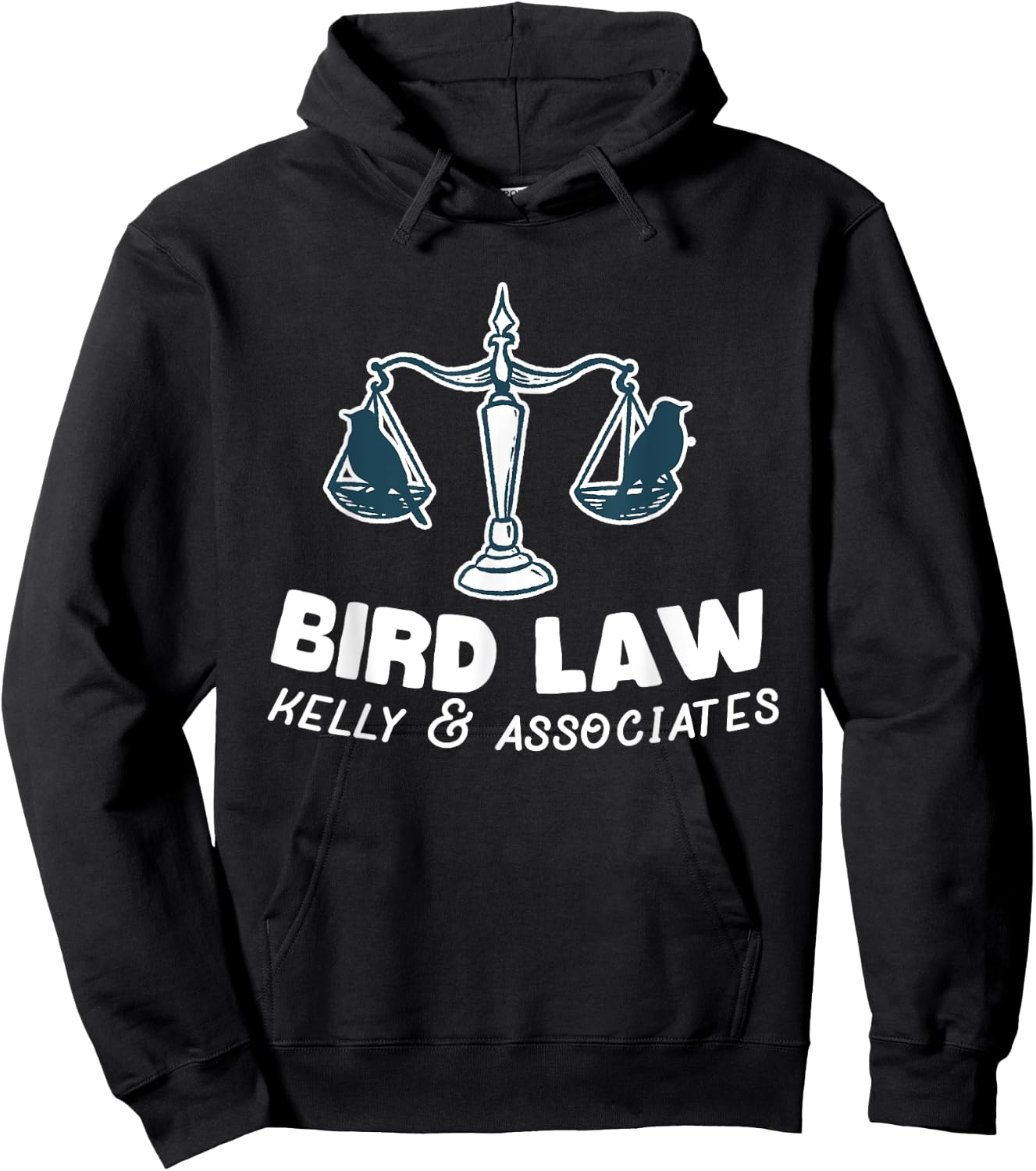 Funny Bird Law Hoodie - Hoodie | Black