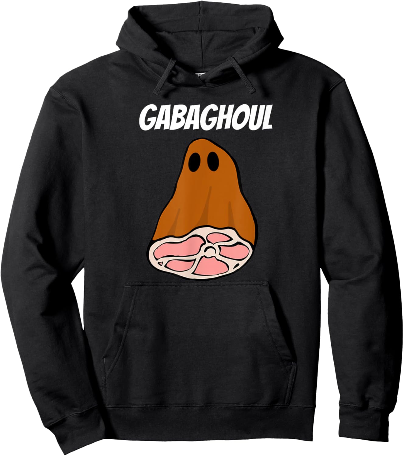 New Jersey Slang Halloween Dry Cured Meat Gabaghoul Gabagool Hoodie - Hoodie | Black
