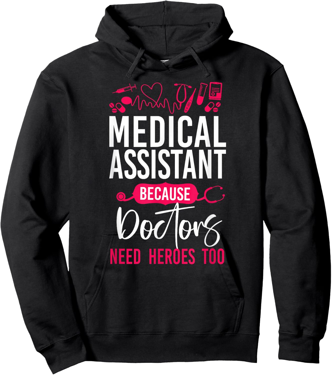 Certified Medical Assistant Doctor CMA Hoodie - Hoodie | Black