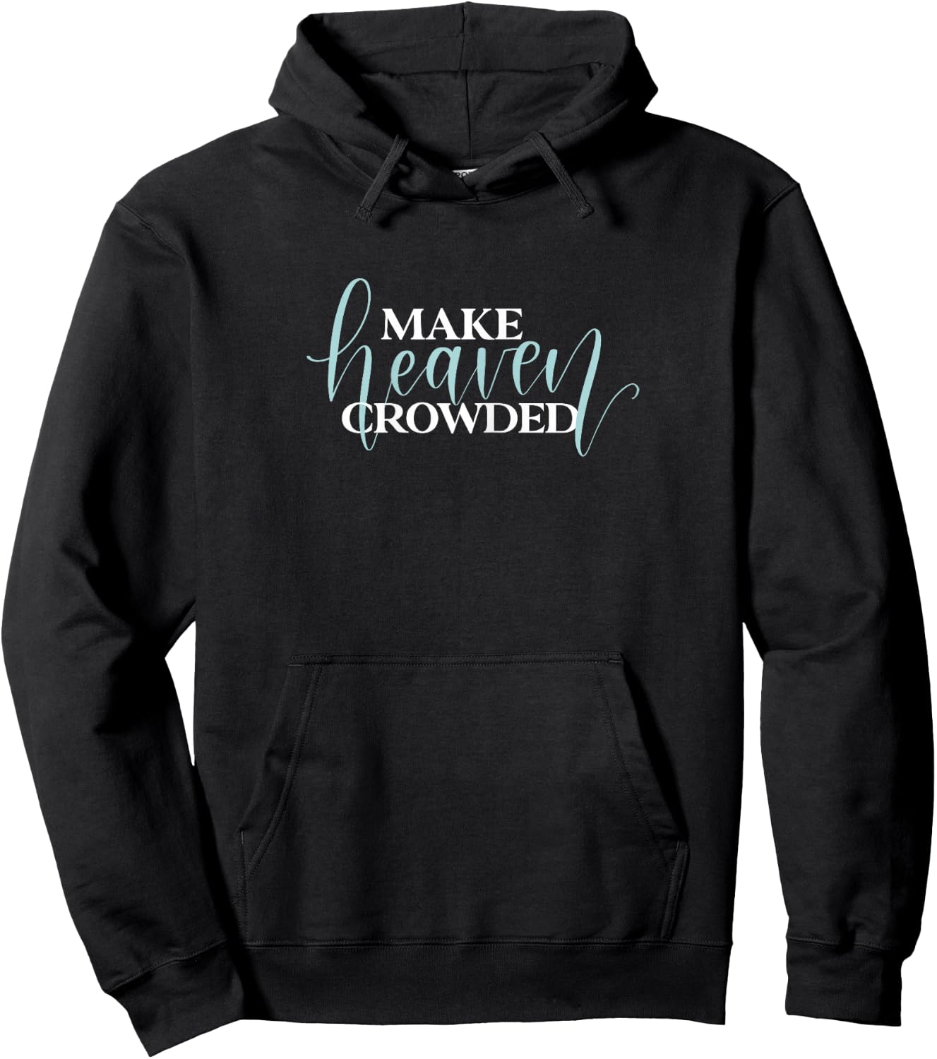 Make Heaven Crowded JLZ085 Hoodie - Hoodie | Black