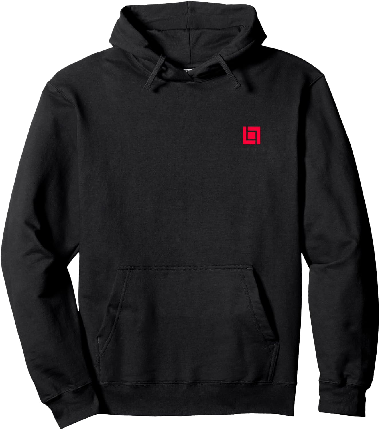T-Shirt Hoodie - Hoodie | Black
