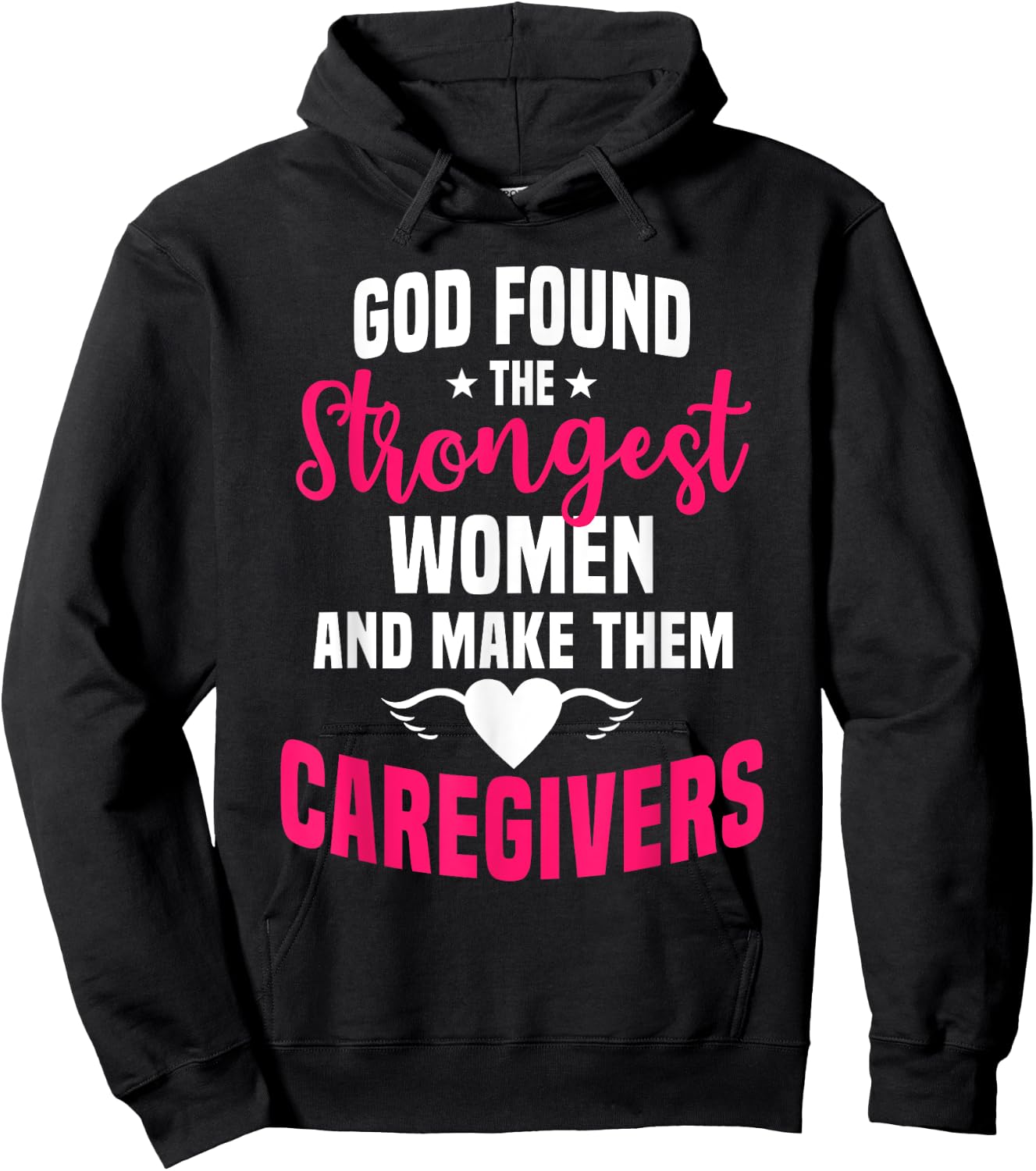 Caregiver Woman Nursing Practitioner Carer Nurse Assistant Hoodie - Hoodie | Black
