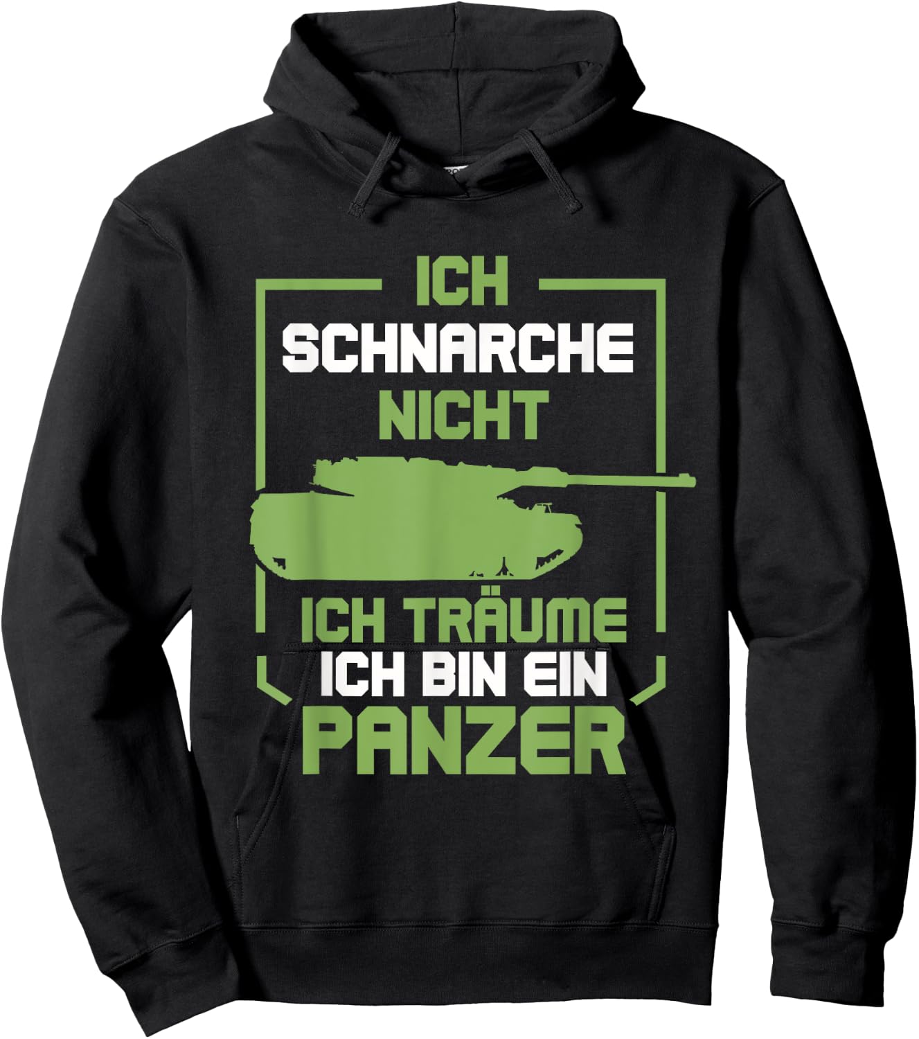 Tank Driver for Military German Army Tiger Tank WW2 Hoodie - Hoodie | Black