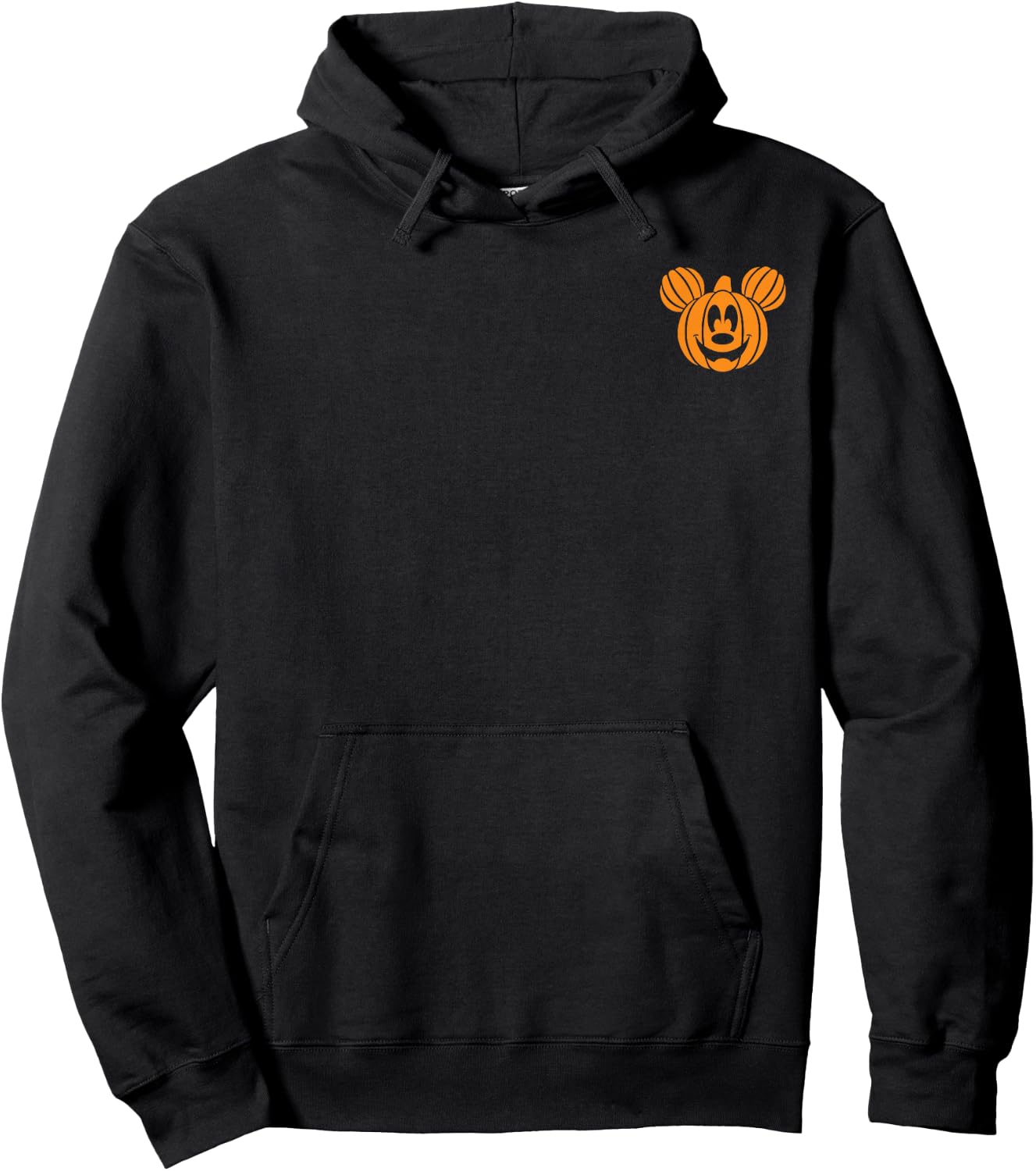 Disney - Halloween Mickey Pumpkin Head Hoodie - Hoodie | Black