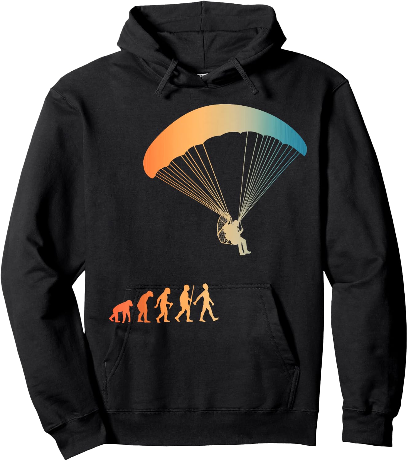 Paramotor Art Women Paramotoring PPG Paramotor Lover Hoodie - Hoodie | Black