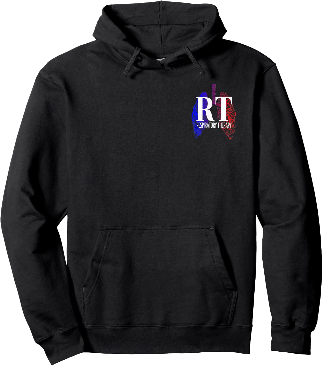 Respiratory Therapy - RRT - Respiratory Care Hoodie - Hoodie | Black
