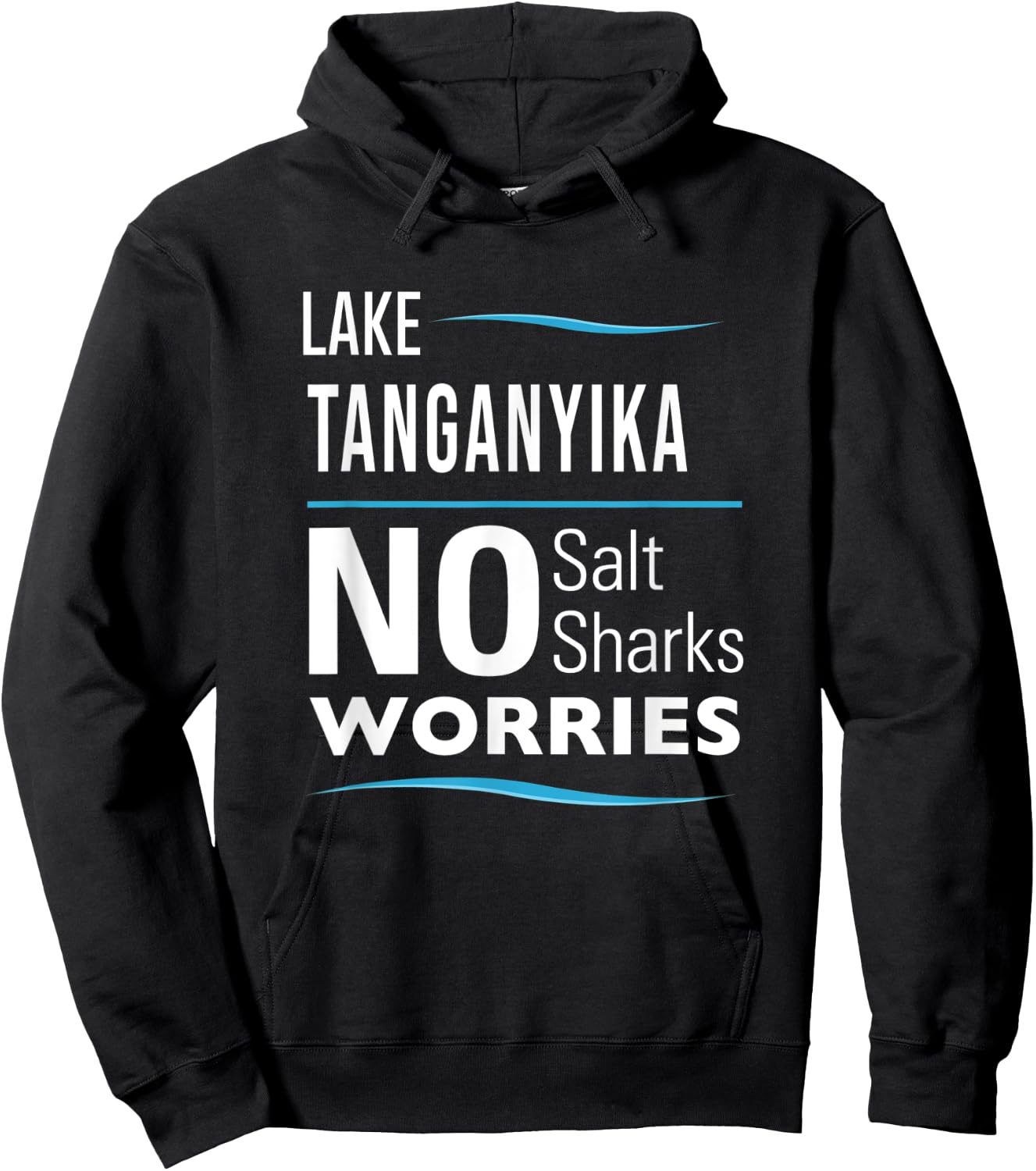 Lake Tanganyika Funny Hoodie - Hoodie | Black