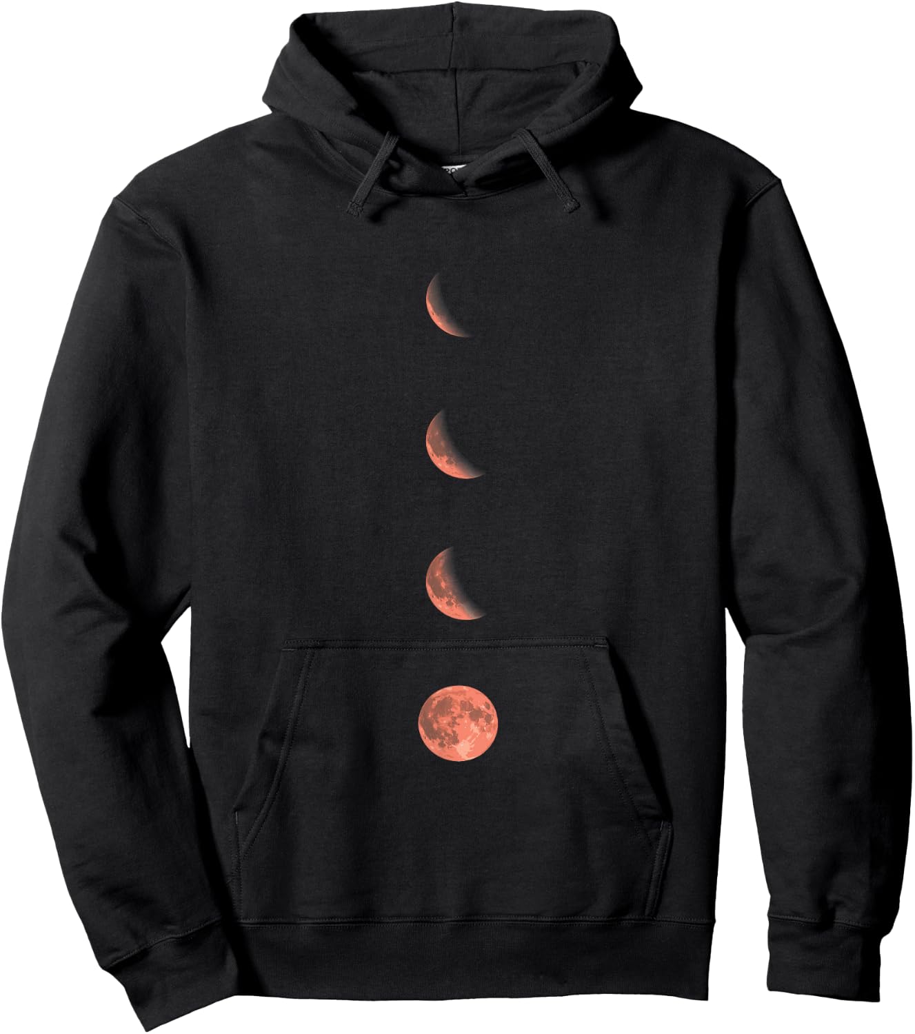 Moon Phases Lunar Science Astronomy Space Lover Hoodie - Hoodie | Black